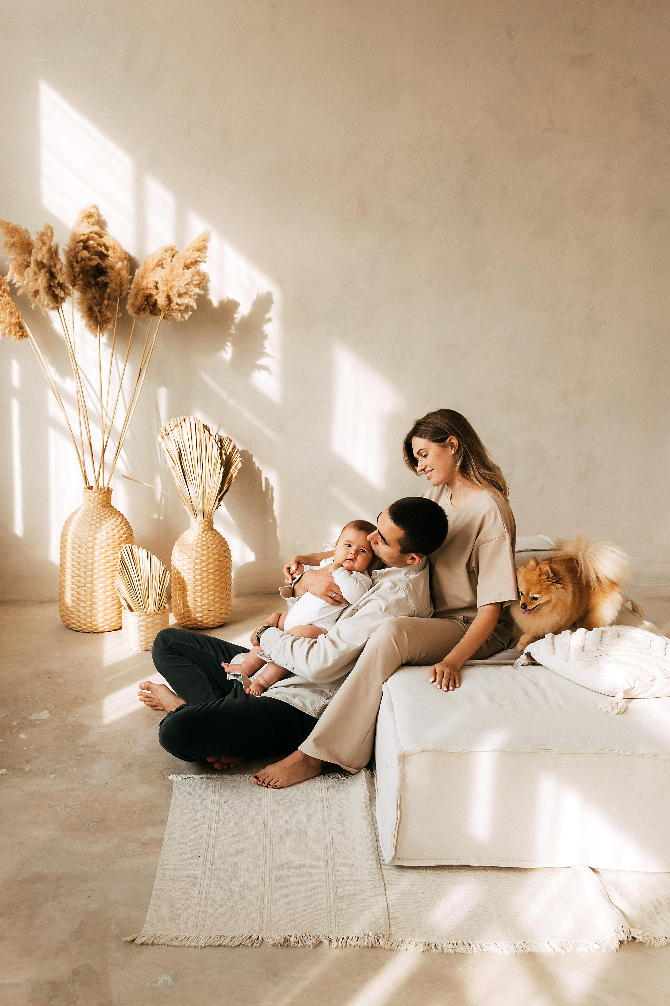 Лёня и его семья. Главная