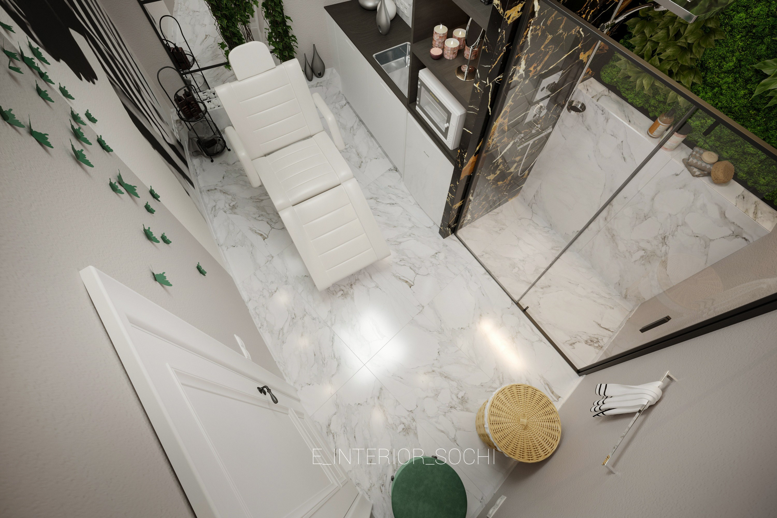 BEAUTY_KOVORK_AMAZON. Дизайн интерьера Евгения Тисленко