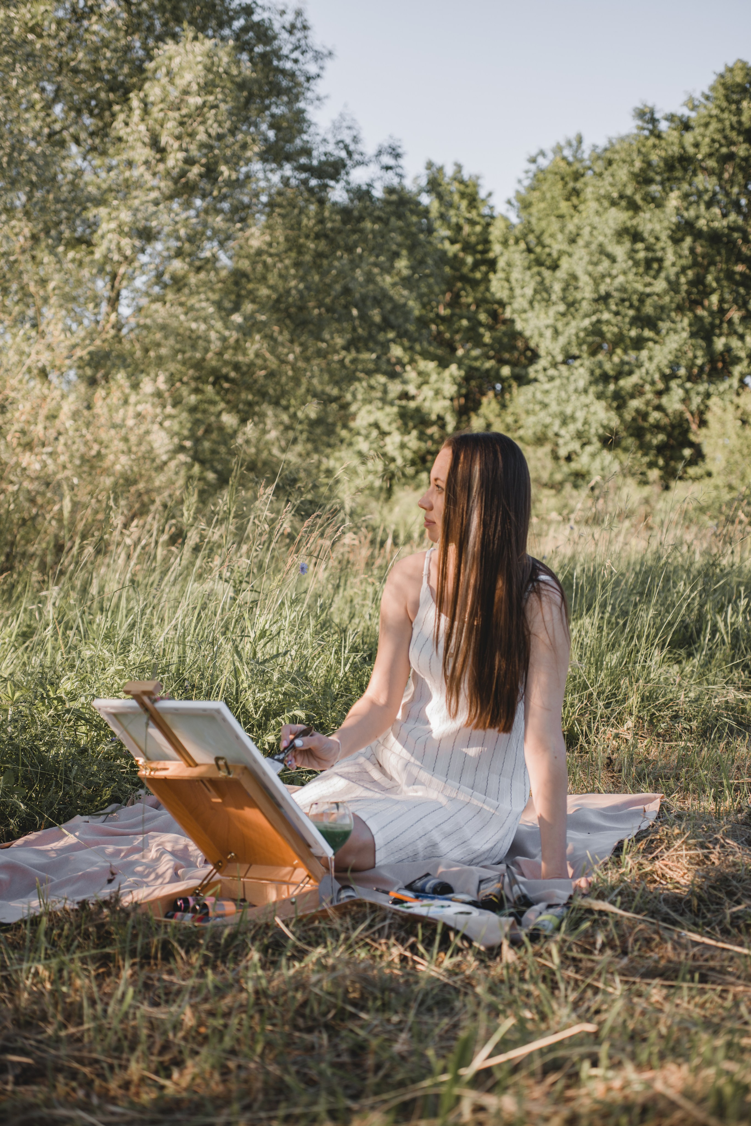 Виктория художник. Фотограф Людмила Белова