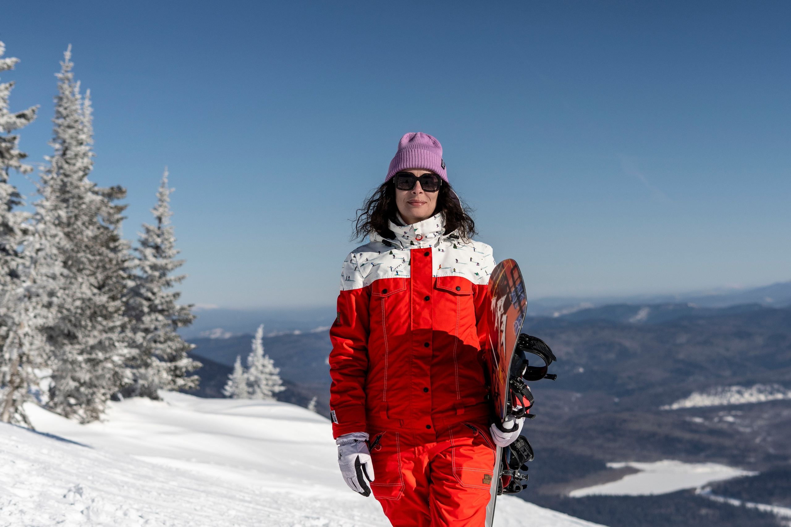 Фотосессия на вершине. Анастасия Паршукова — фотограф Шерегеш Новосибирск