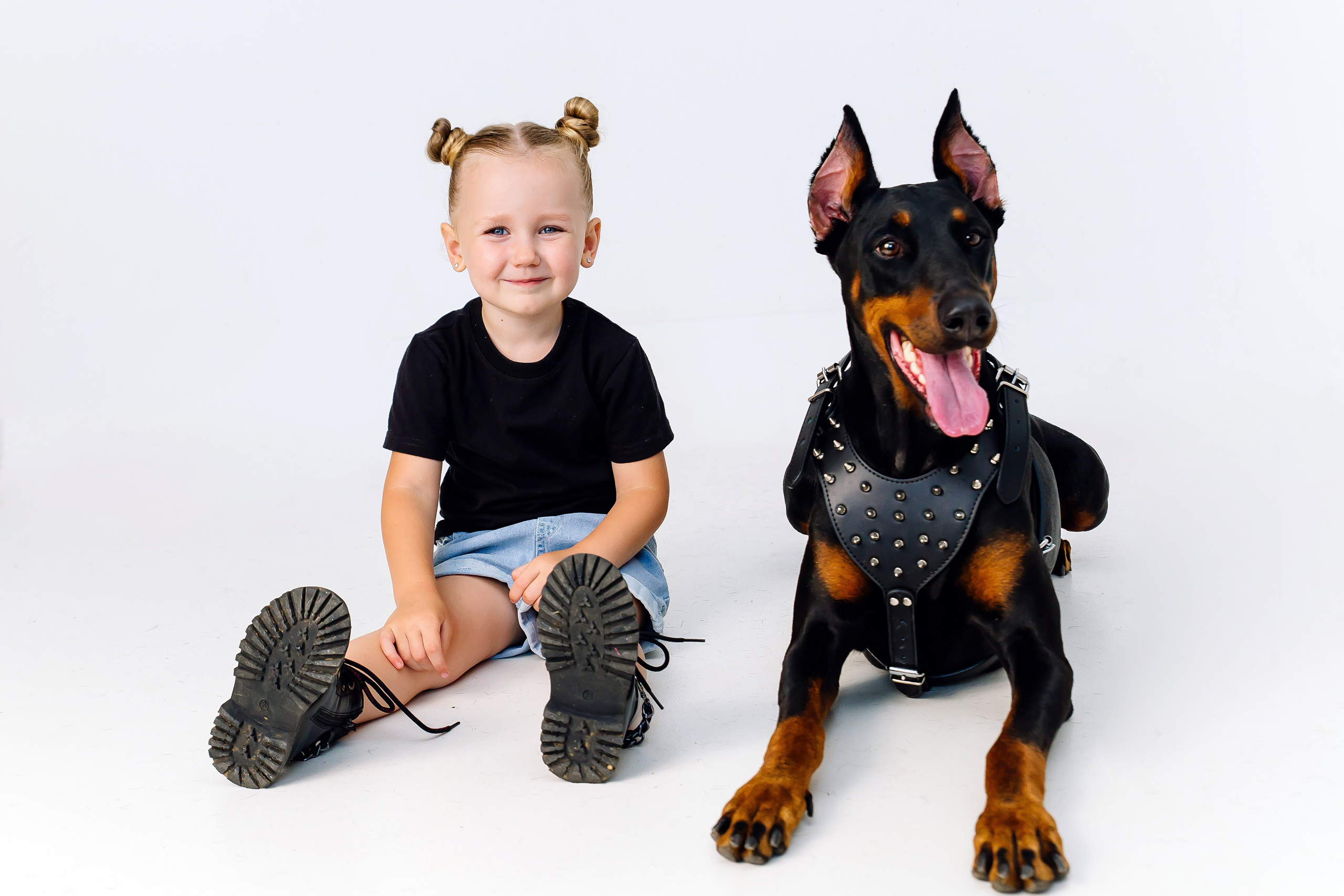 Фотопроект с доберманом. Свадебный и семейный фотограф в Краснодаре Илонна Ковалева