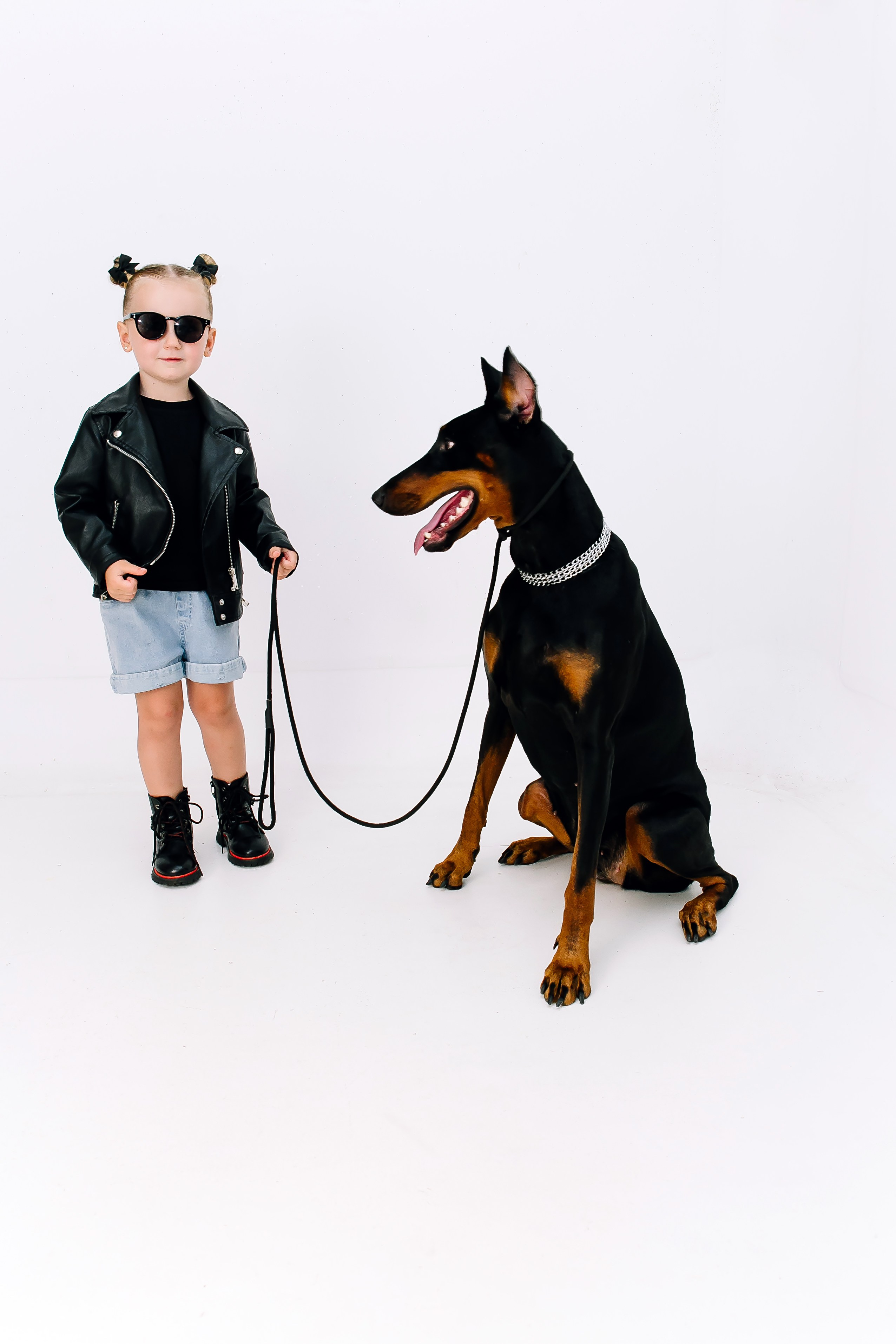 Фотопроект с доберманом. Свадебный и семейный фотограф в Краснодаре Илонна Ковалева