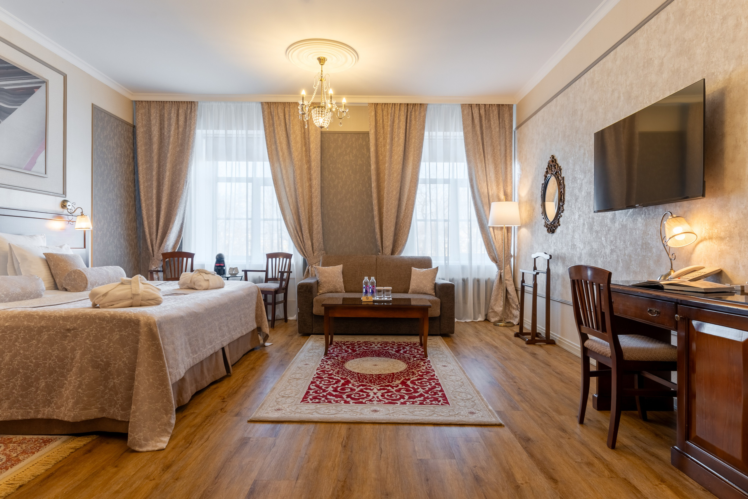 Интерьерная фотосъёмка отеля «Пётръ», Санкт-Петербург