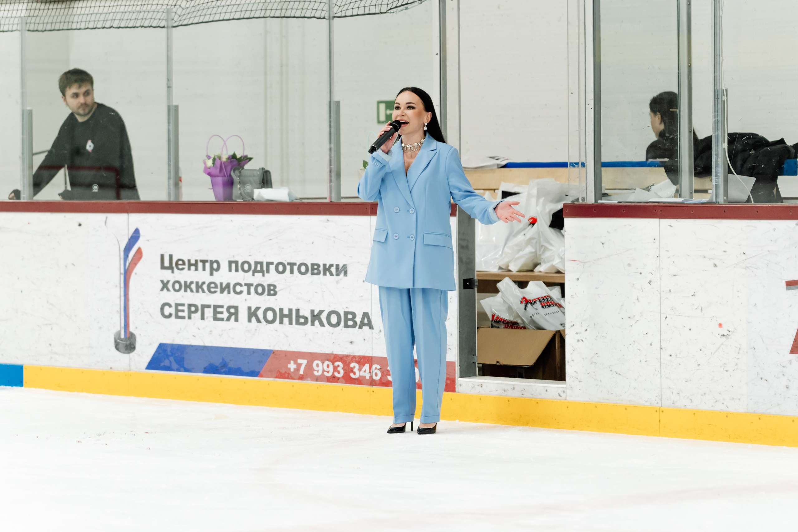 Игра в следж хоккей приуроченная 23.02.26 в арене Сталкер