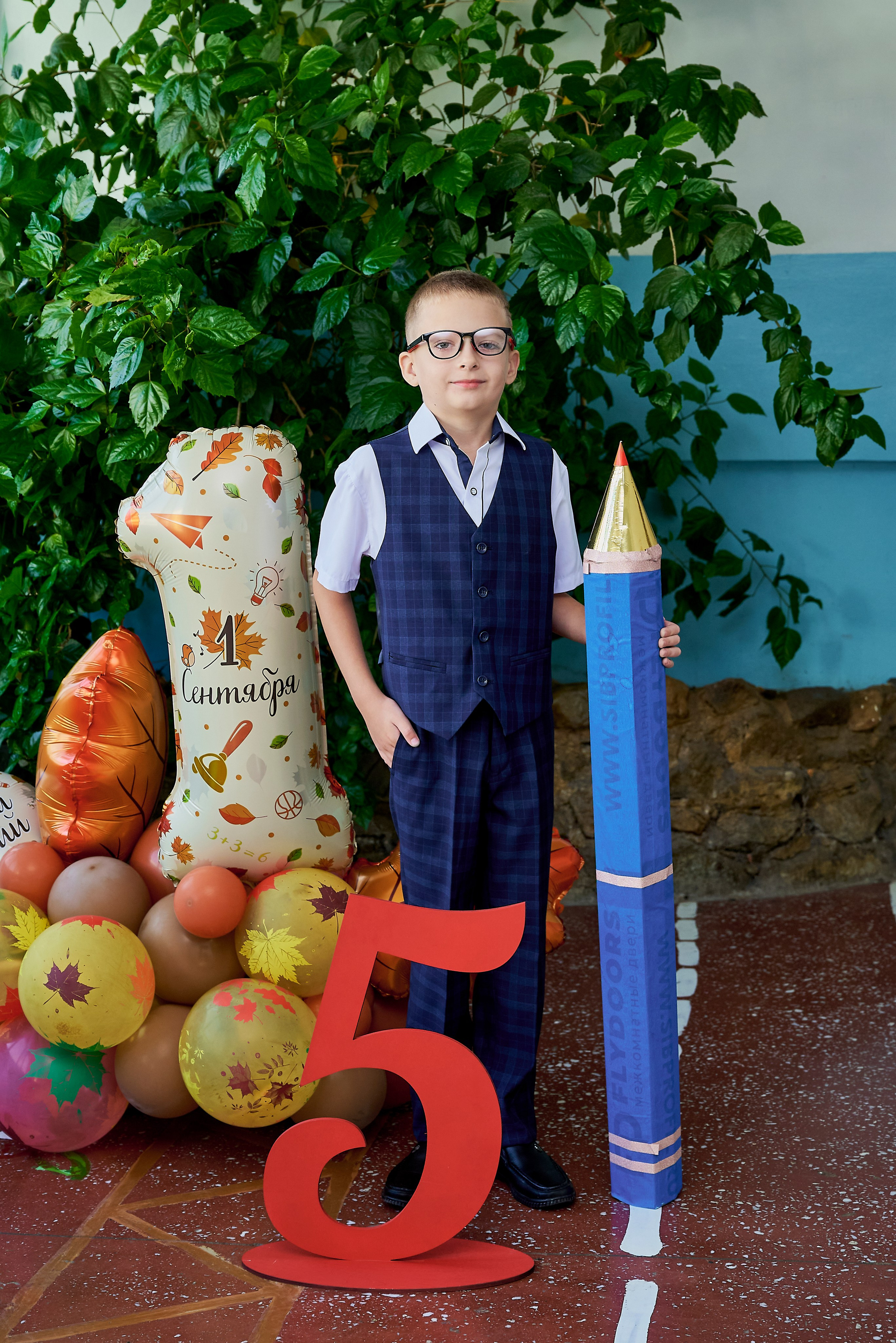 Первый раз в 1-й класс. Фотостудия «Юла»