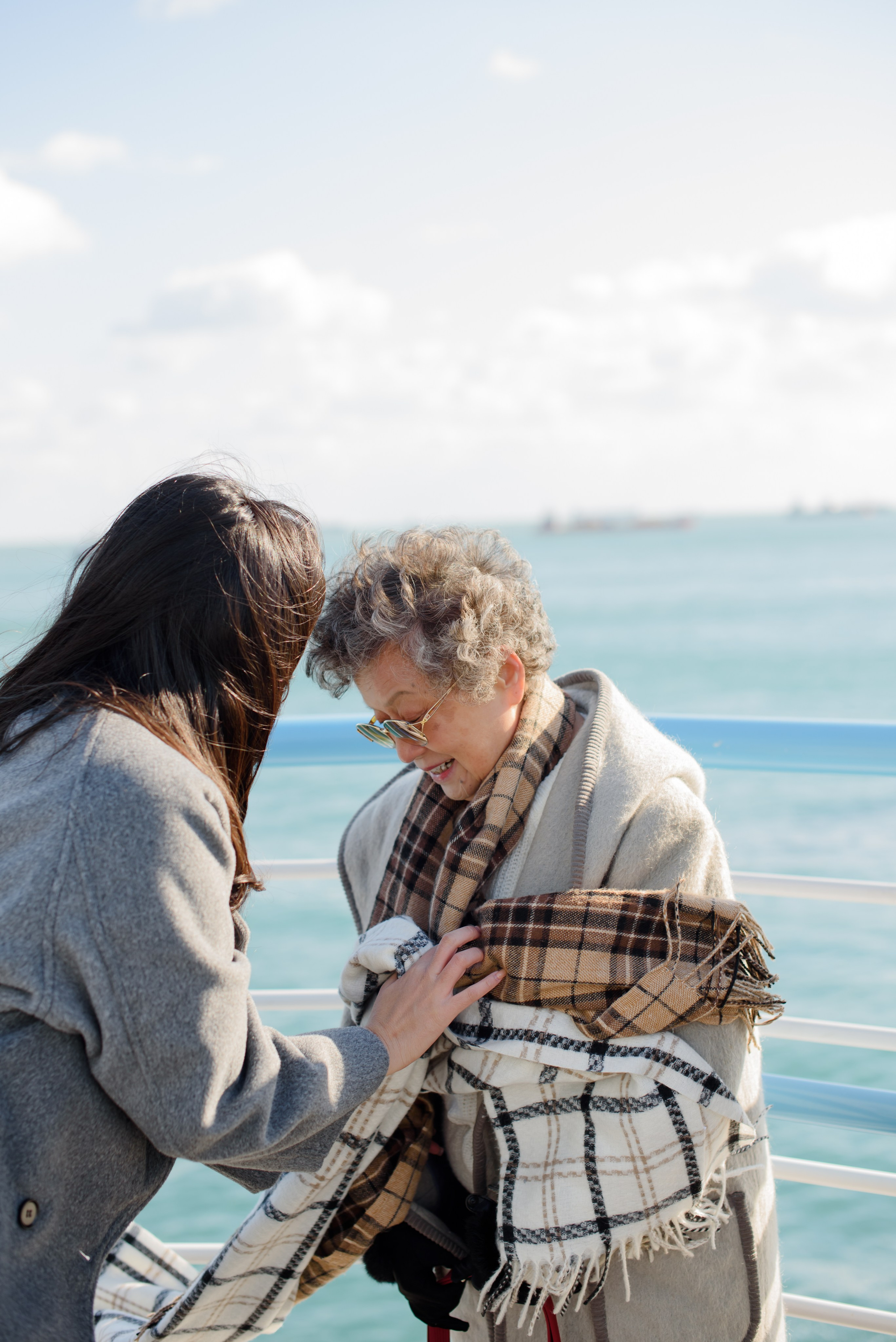 Family photoset on Songdo beach in Busan. Busan photographer | Фотограф Пусан