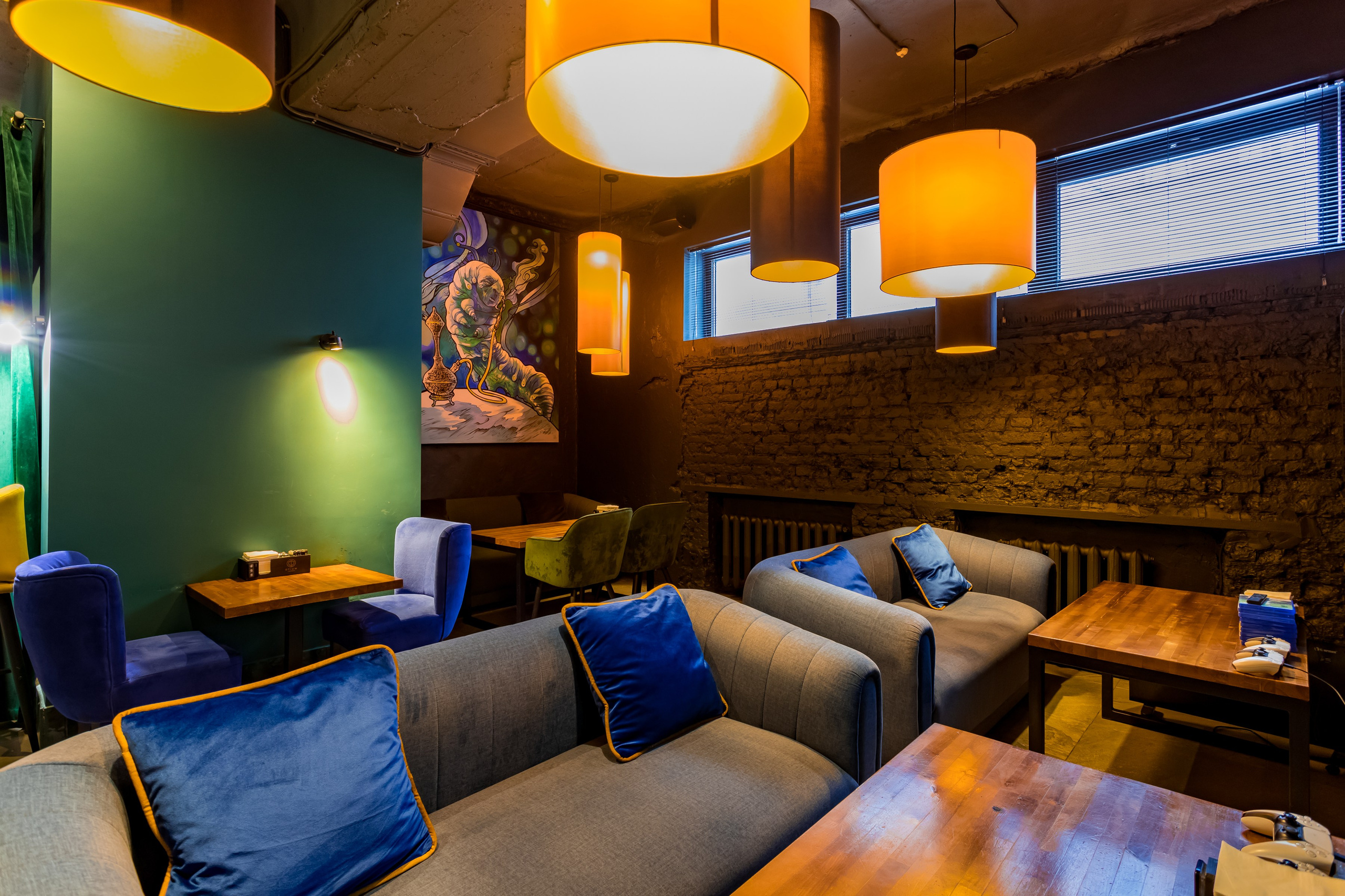 Съемка для бара Otium Lounge на улице Усачёва. Интерьеры, Контент, Портреты | Фотограф в Москве Дани Терно