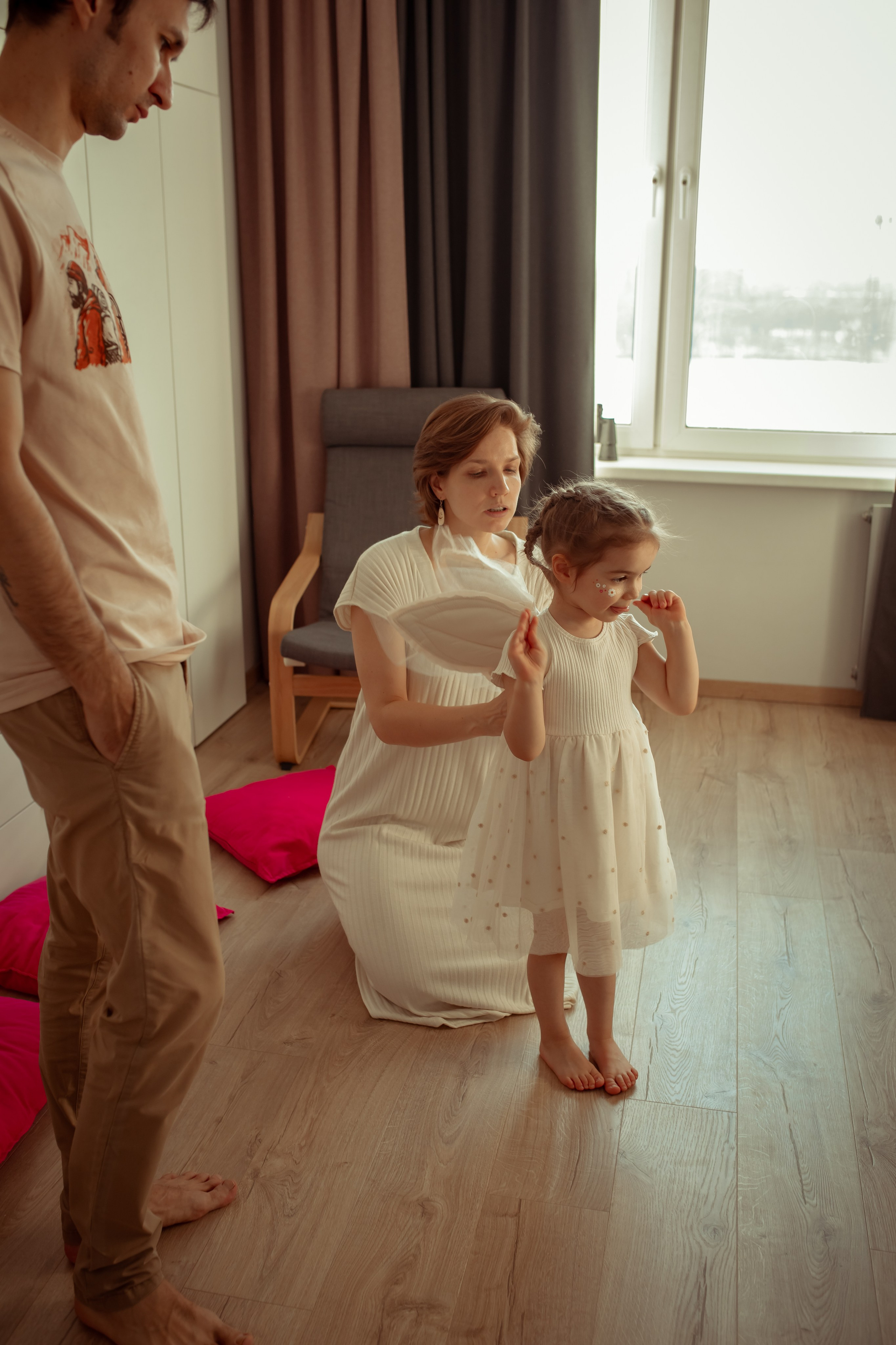 Александра, Максим, Евгений и Ксюша. Семейный и детский фотограф в Москве Дорогова Екатерина