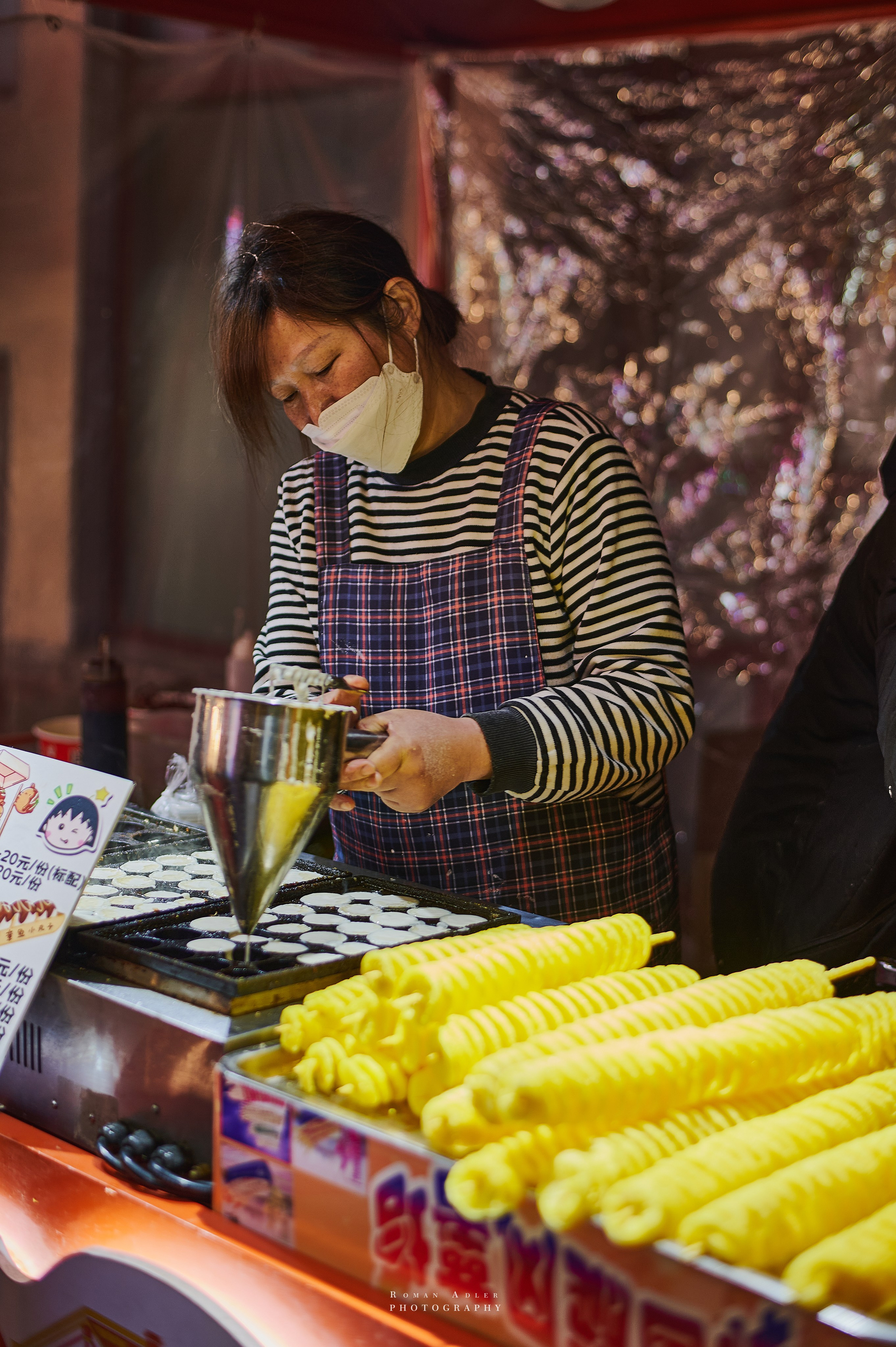 Уличная еда в Циндао. Фотограф Роман Адлер