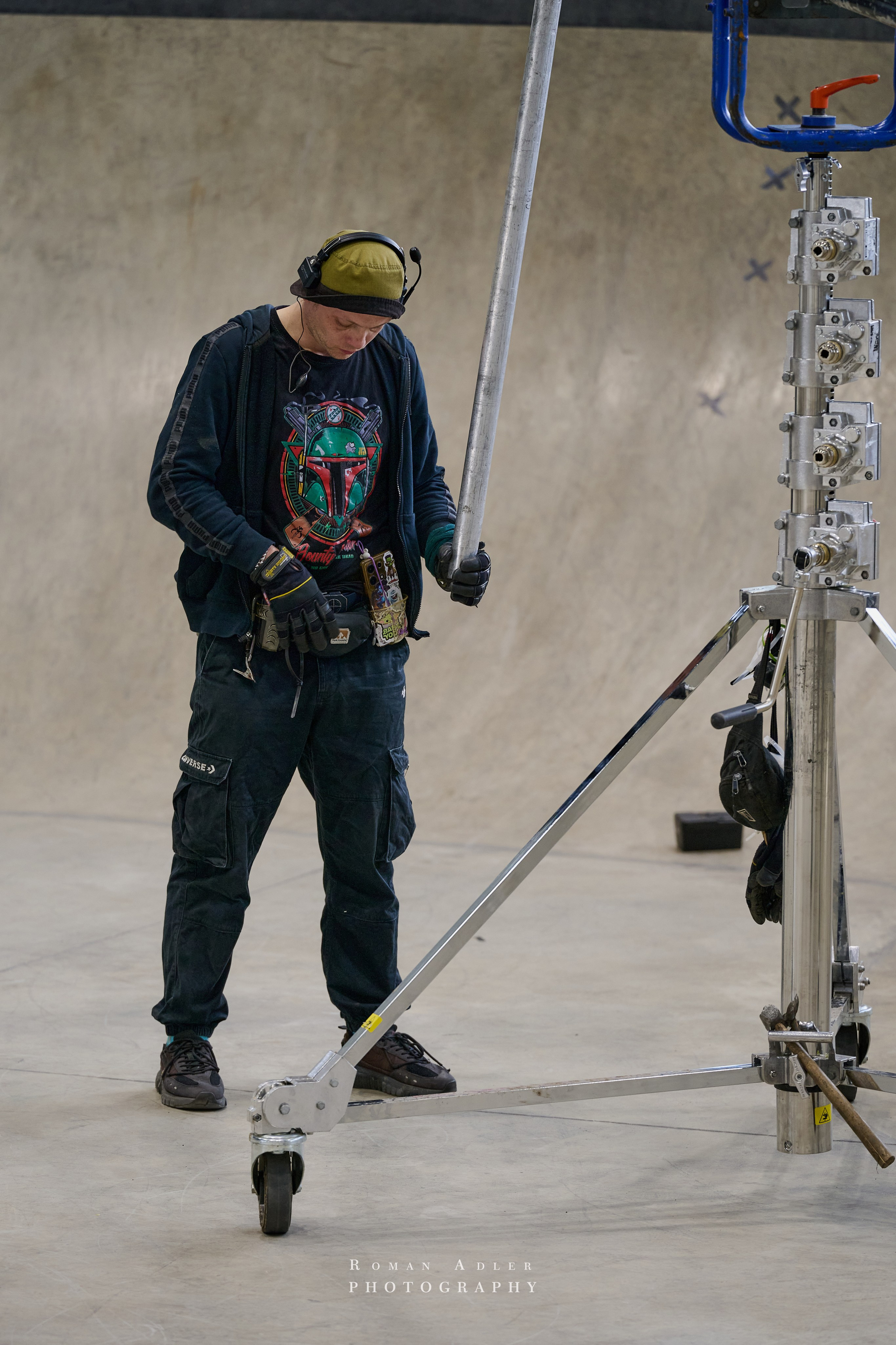 Репортаж со съёмок фильма «Своя в доску». Фотограф Роман Адлер