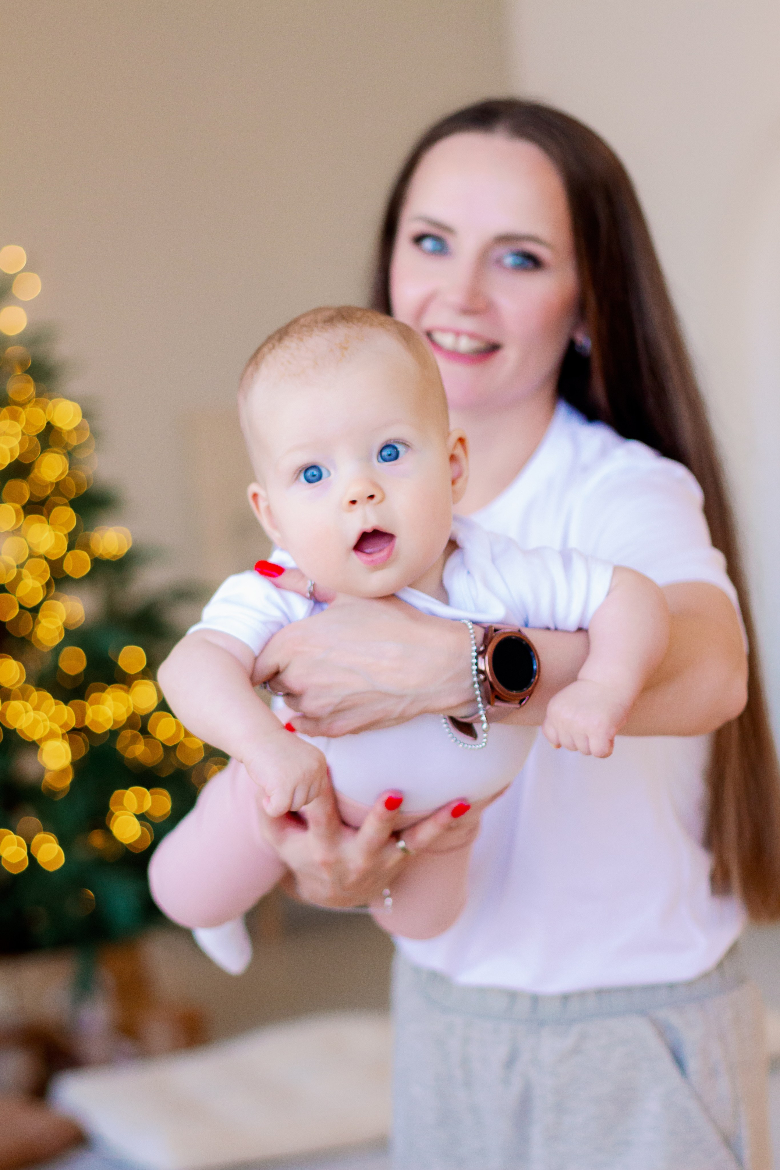 Новогодняя семейная фотосессия с малышом, Екатеринбург. Фотограф в Екатеринбурге Пойгина Елена