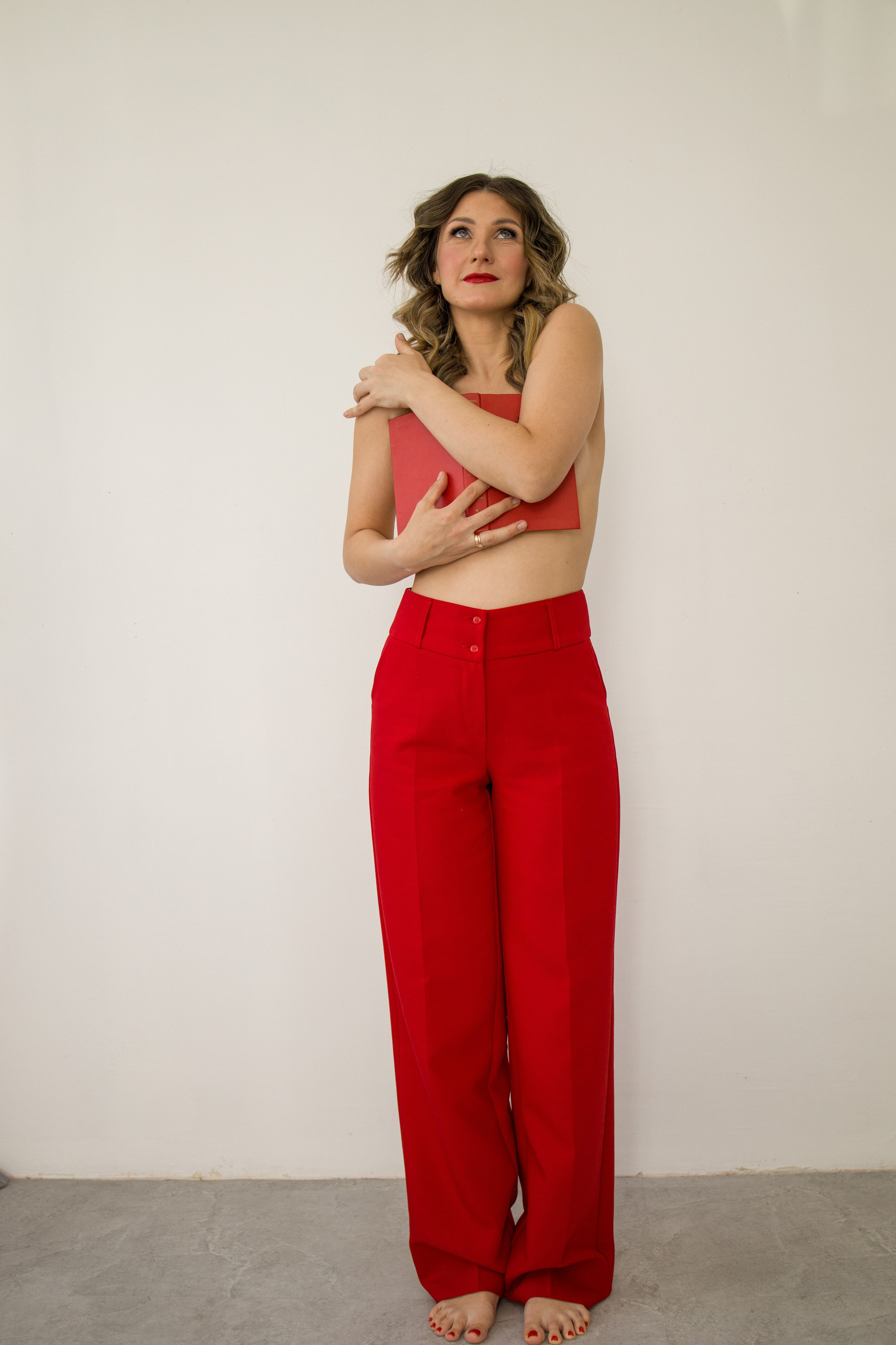 Lady in red. Художественная фотография