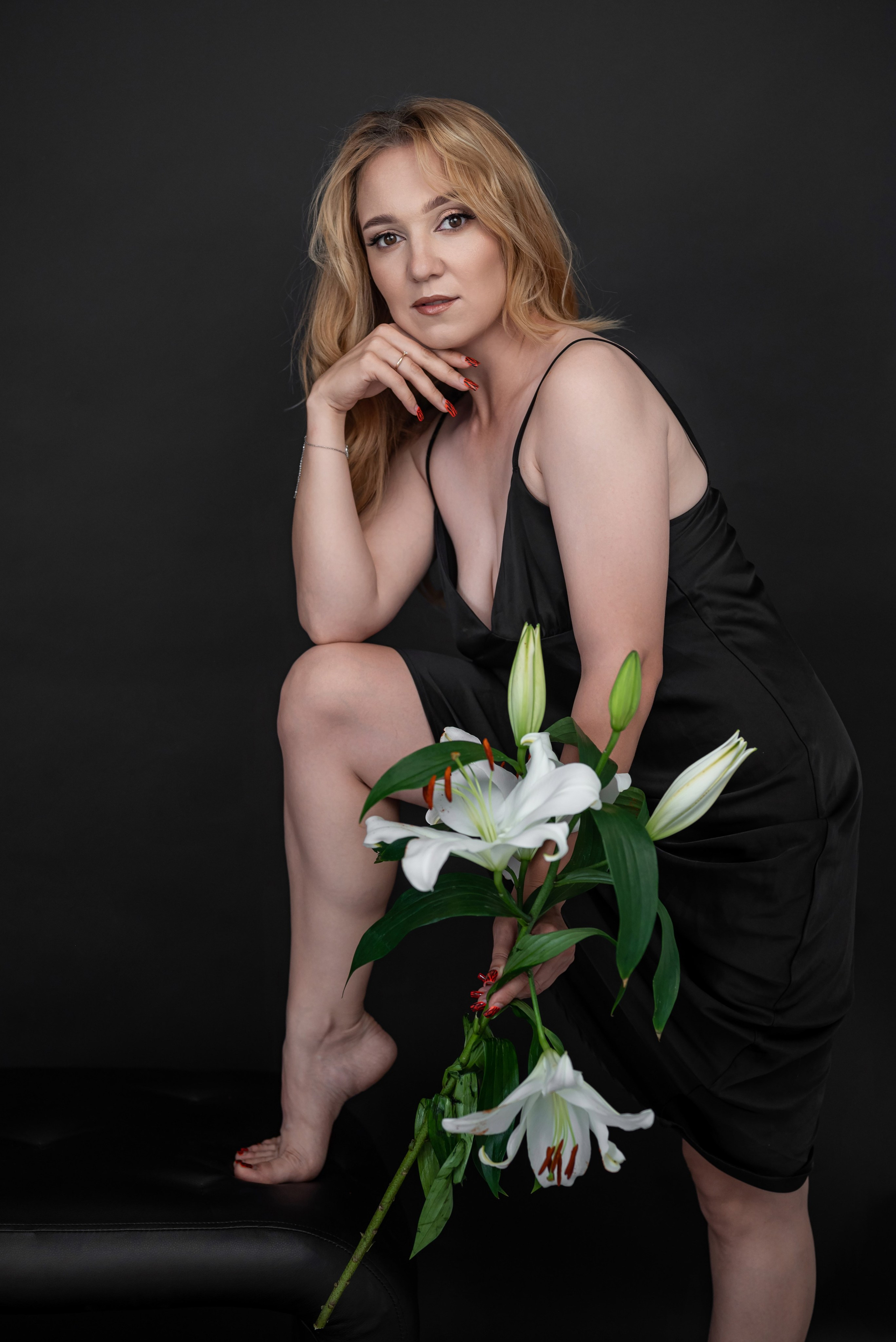 Фотопроект *Белые лилии*. Фотограф в городе Салават