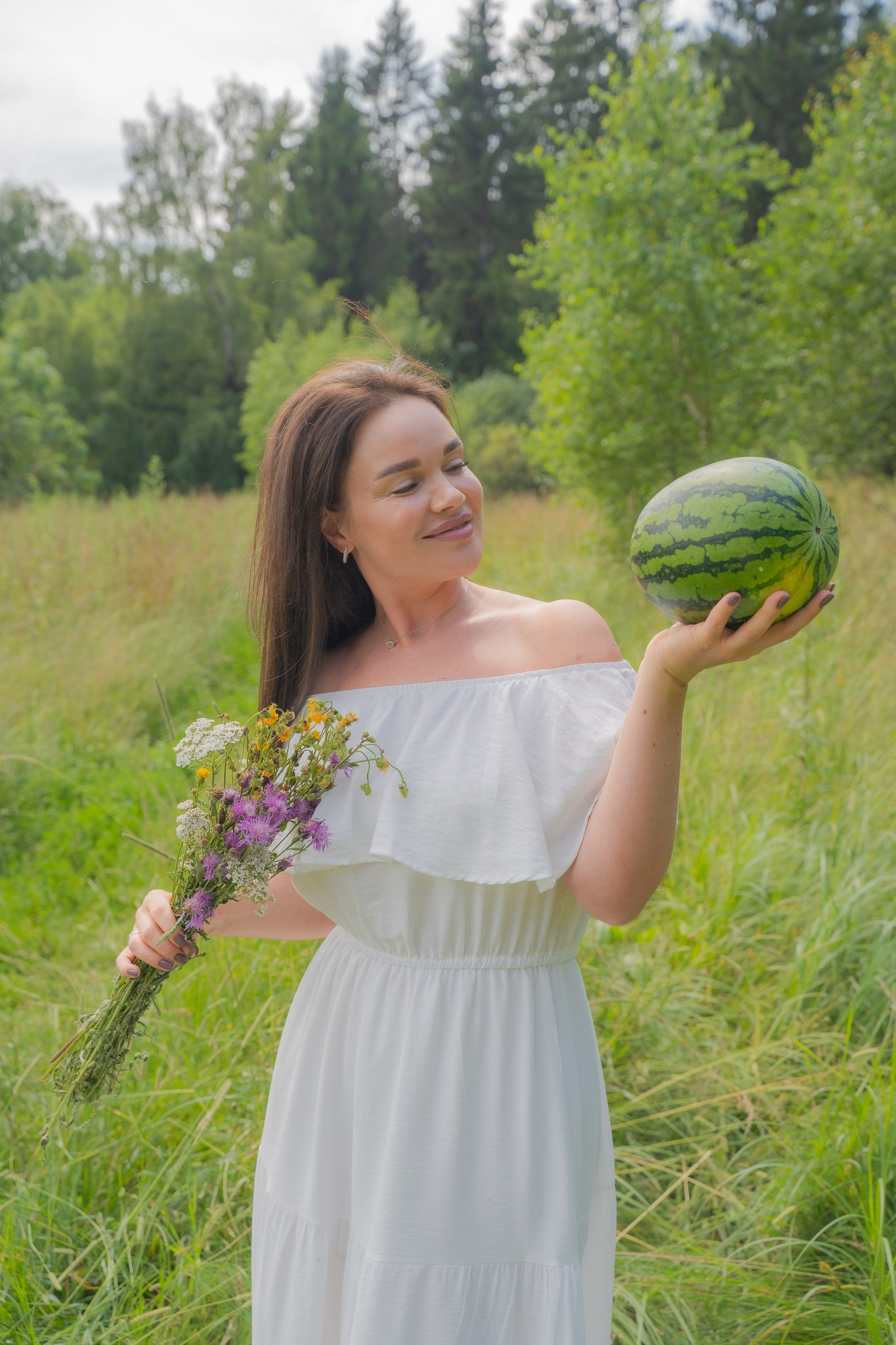 Фотосессия на природе «прачка»