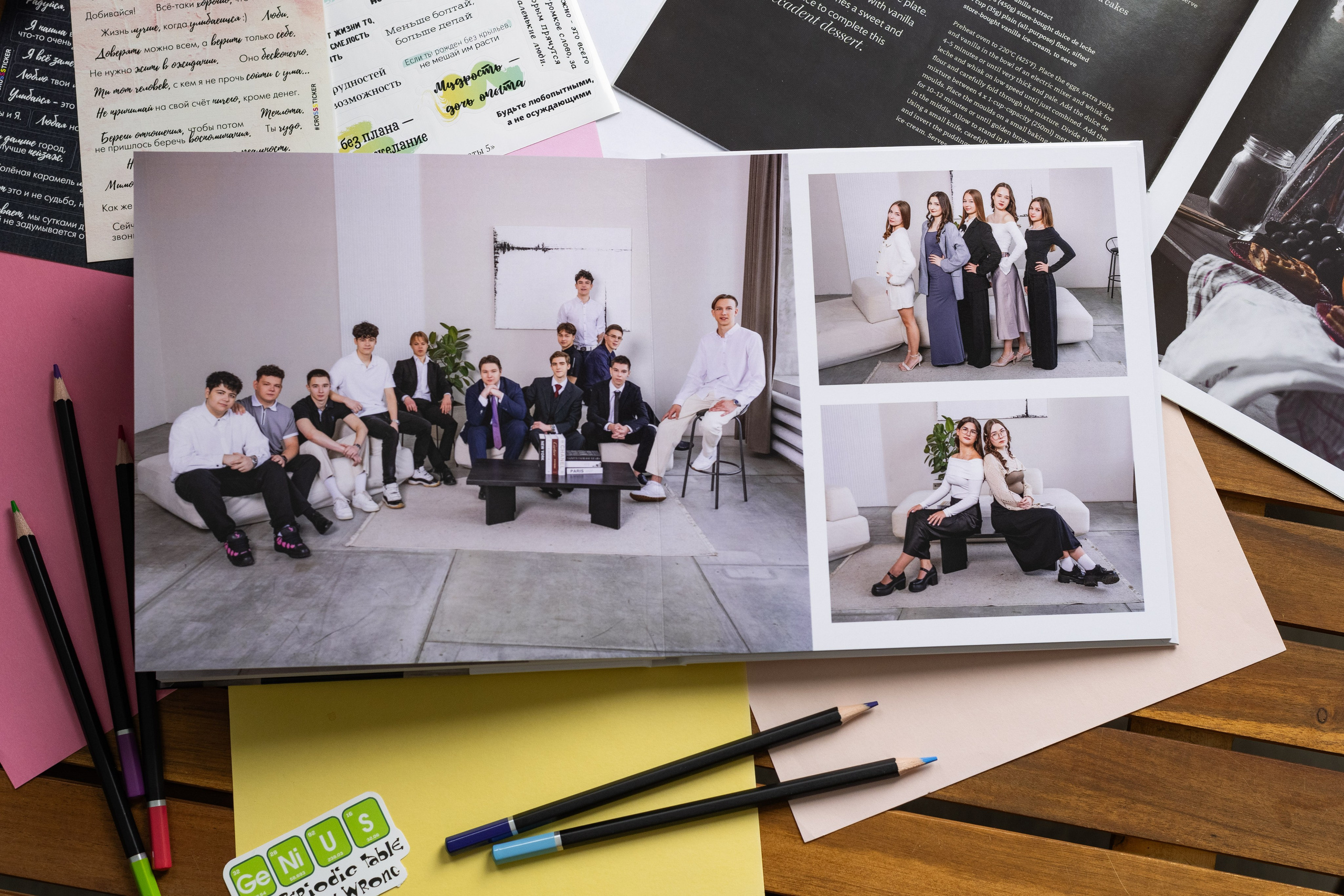 Фотосессия на альбом в студии ART Place. Выпускные альбомы в Подольске Москве и МО