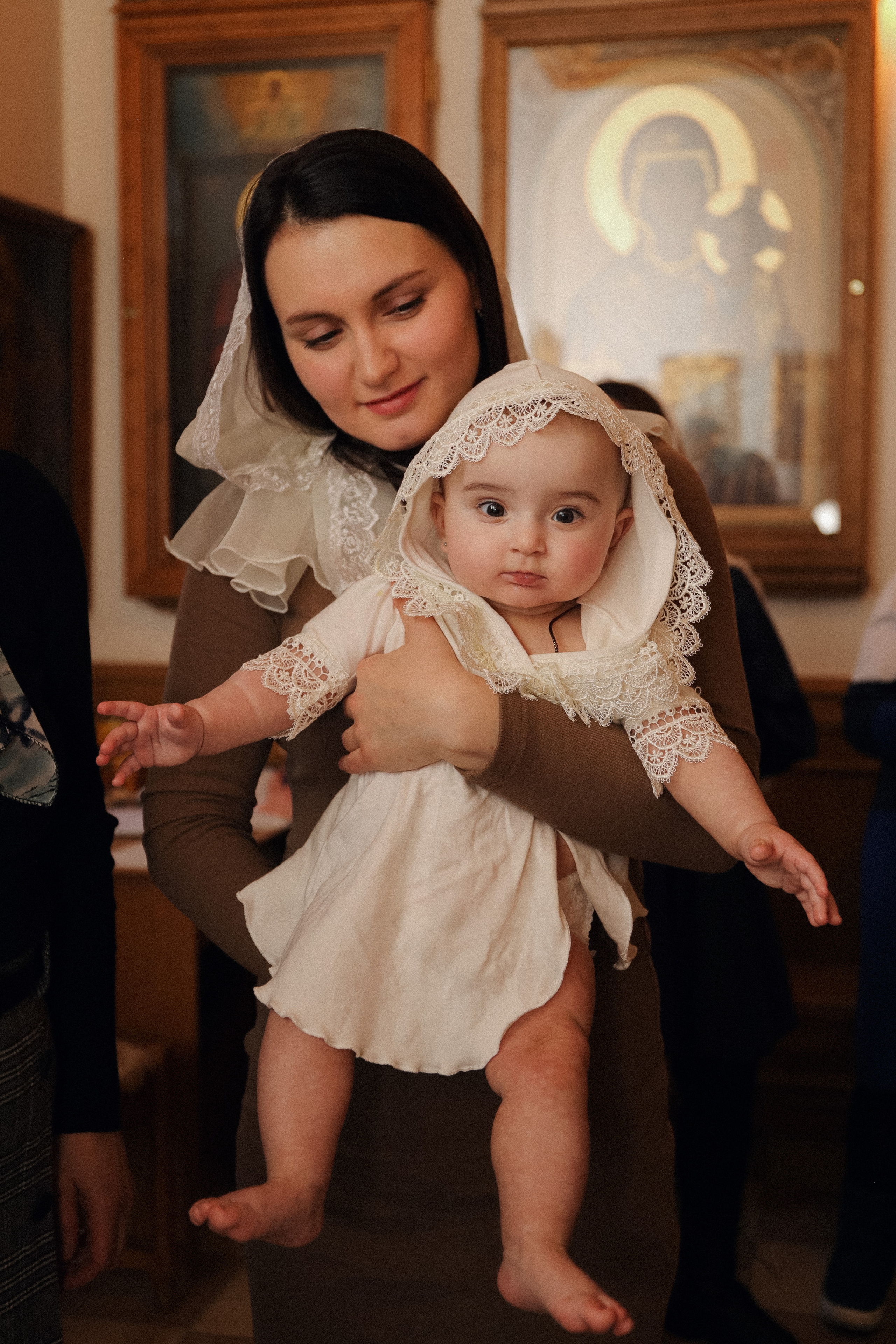 Крещение Есении. Фотограф на роды в Санкт-Петербурге, семейный, нью-борн Алиса Хрекова