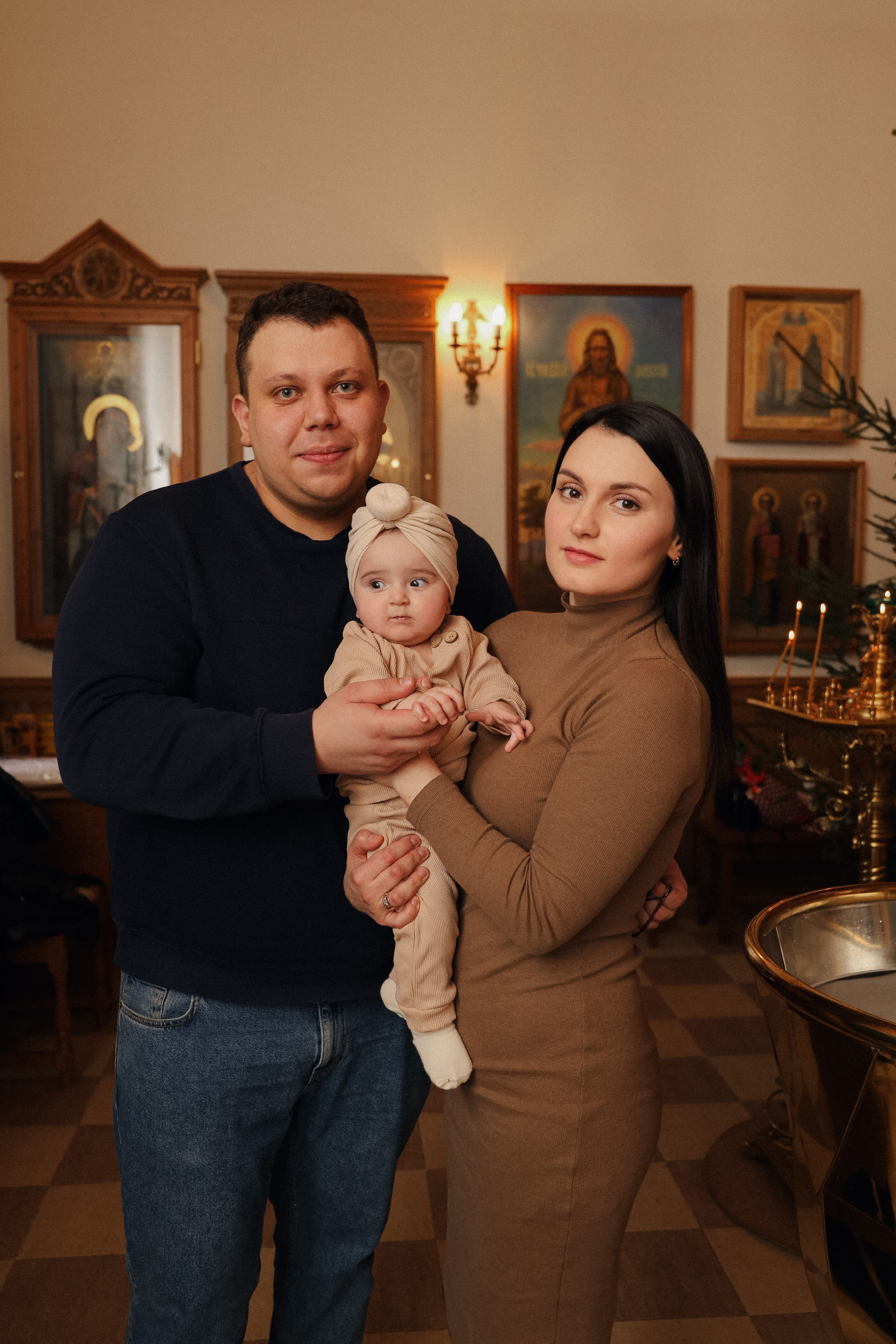 Крещение Есении. Фотограф на роды в Санкт-Петербурге, семейный, нью-борн Алиса Хрекова