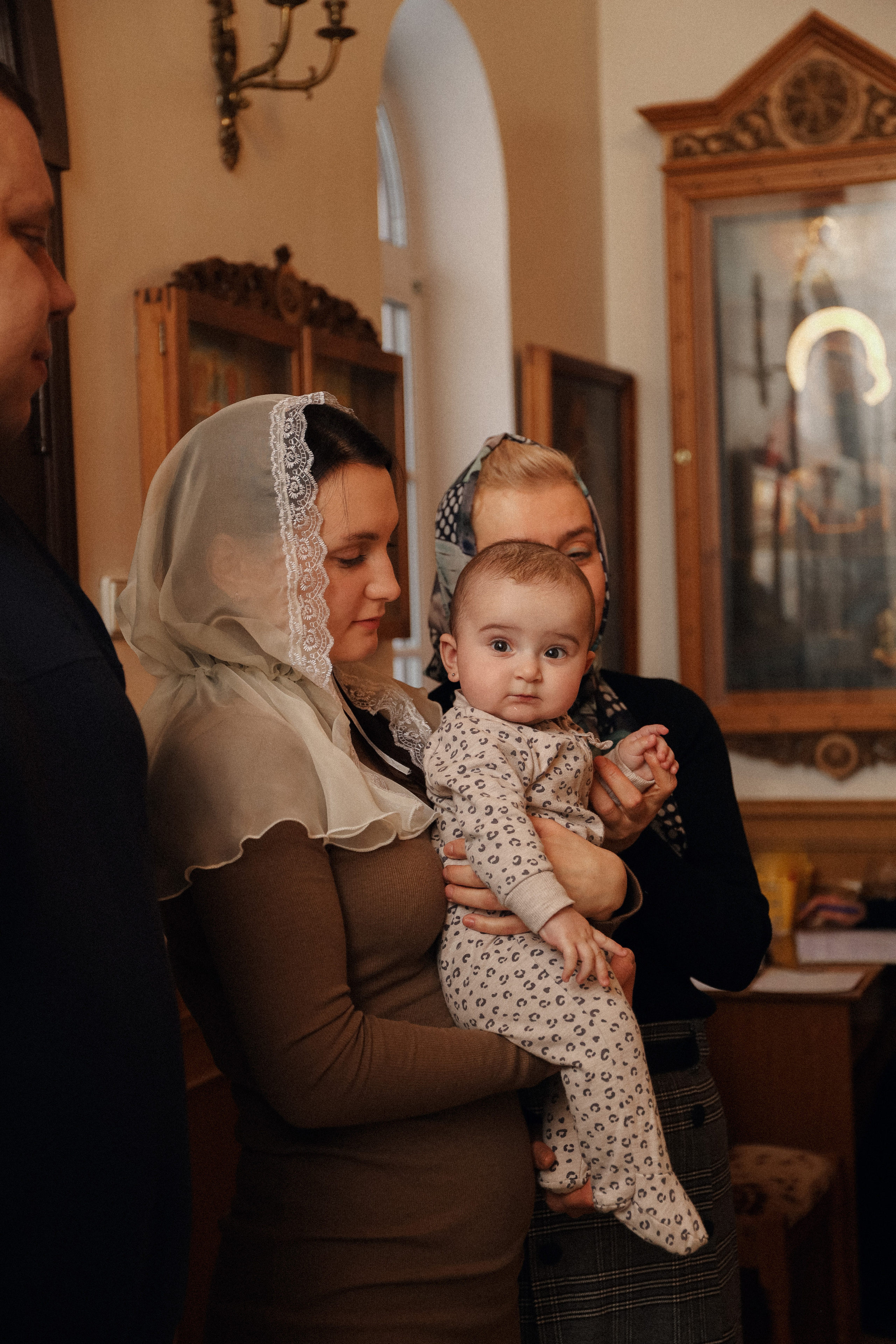 Крещение Есении. Фотограф на роды в Санкт-Петербурге, семейный, нью-борн Алиса Хрекова