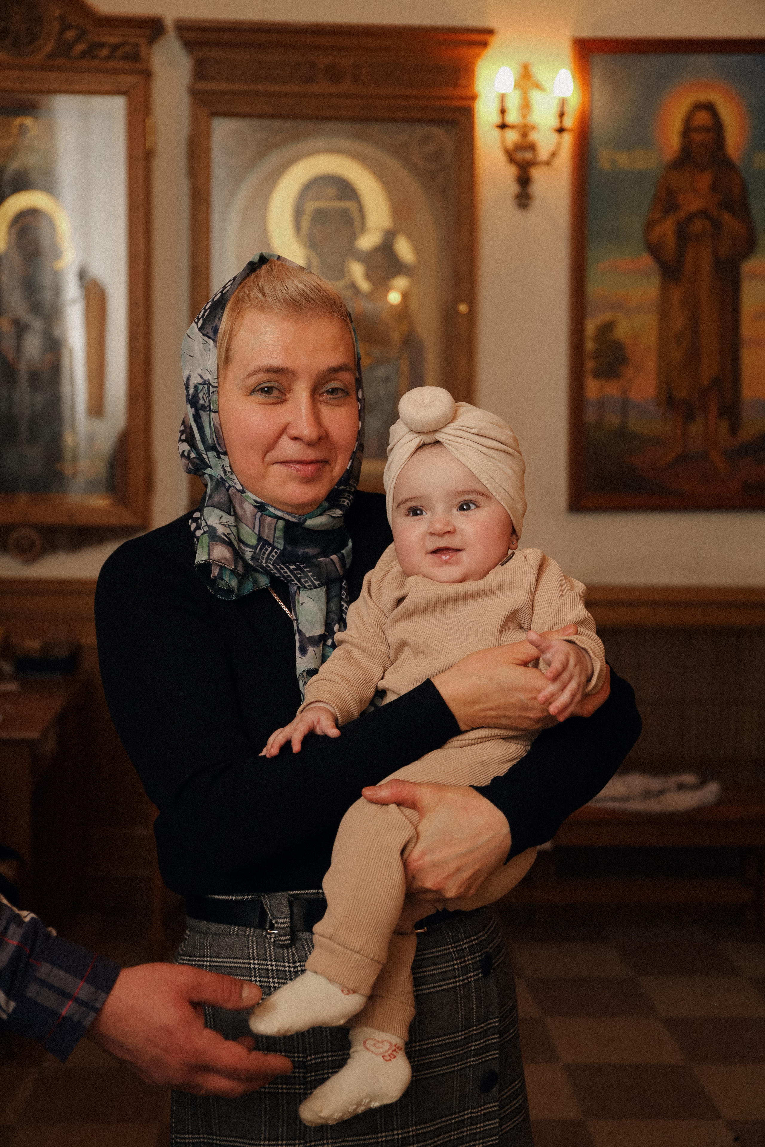 Крещение Есении. Фотограф на роды в Санкт-Петербурге, семейный, нью-борн Алиса Хрекова