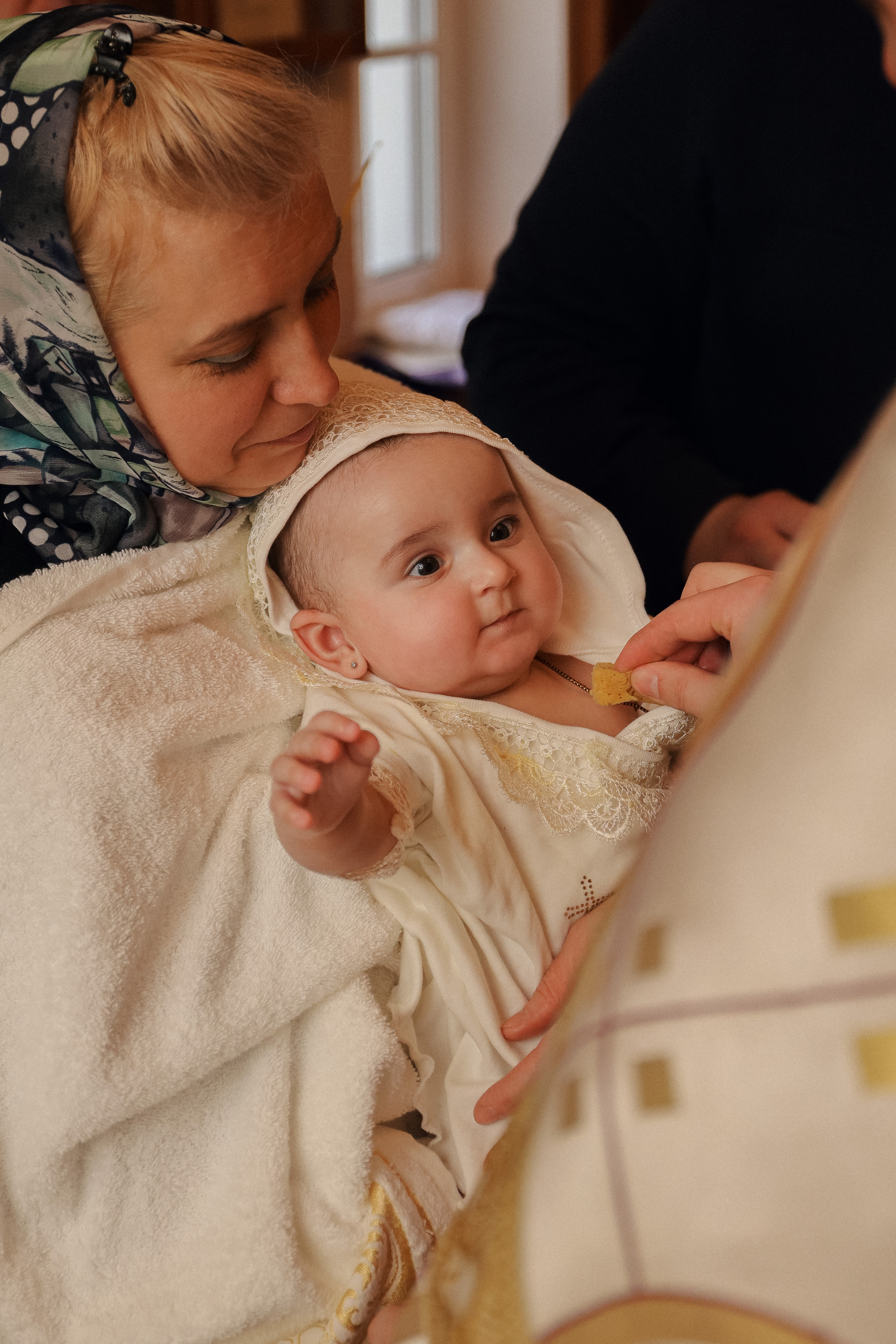 Крещение Есении. Фотограф на роды в Санкт-Петербурге, семейный, нью-борн Алиса Хрекова