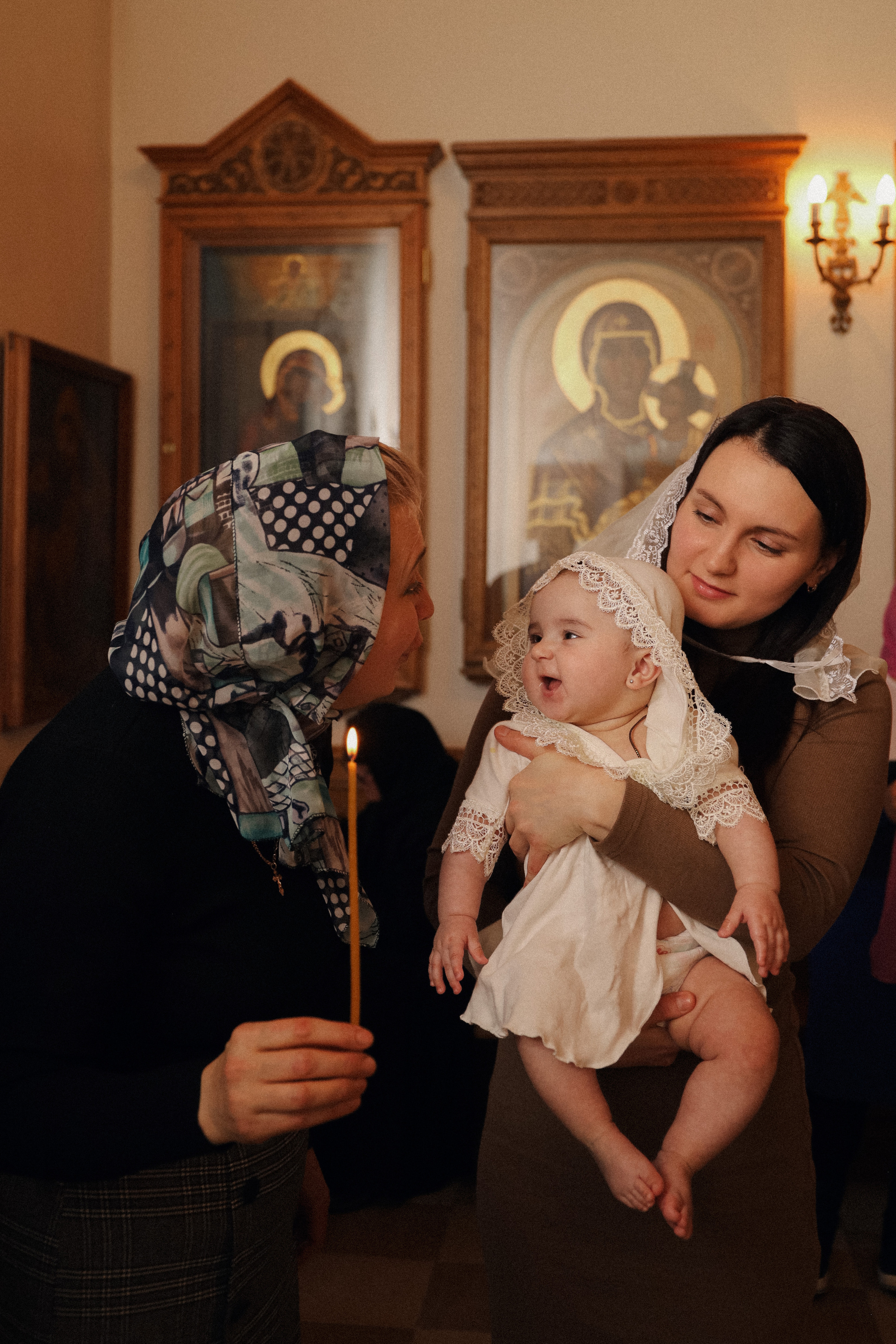 Крещение Есении. Фотограф на роды в Санкт-Петербурге, семейный, нью-борн Алиса Хрекова