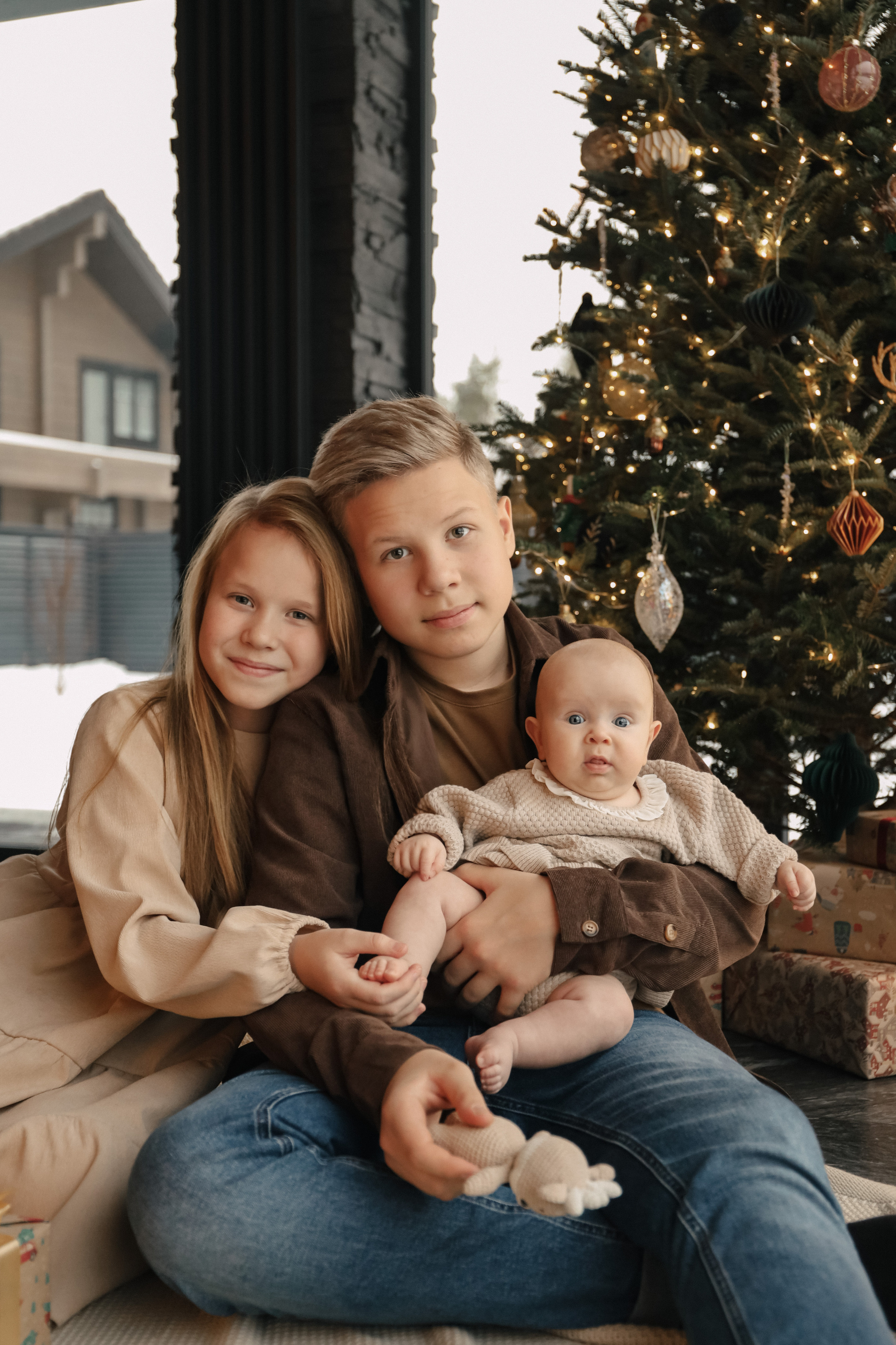 Вера, Варя и Артем🤍. Фотограф на роды в Санкт-Петербурге, семейный, нью-борн Алиса Хрекова