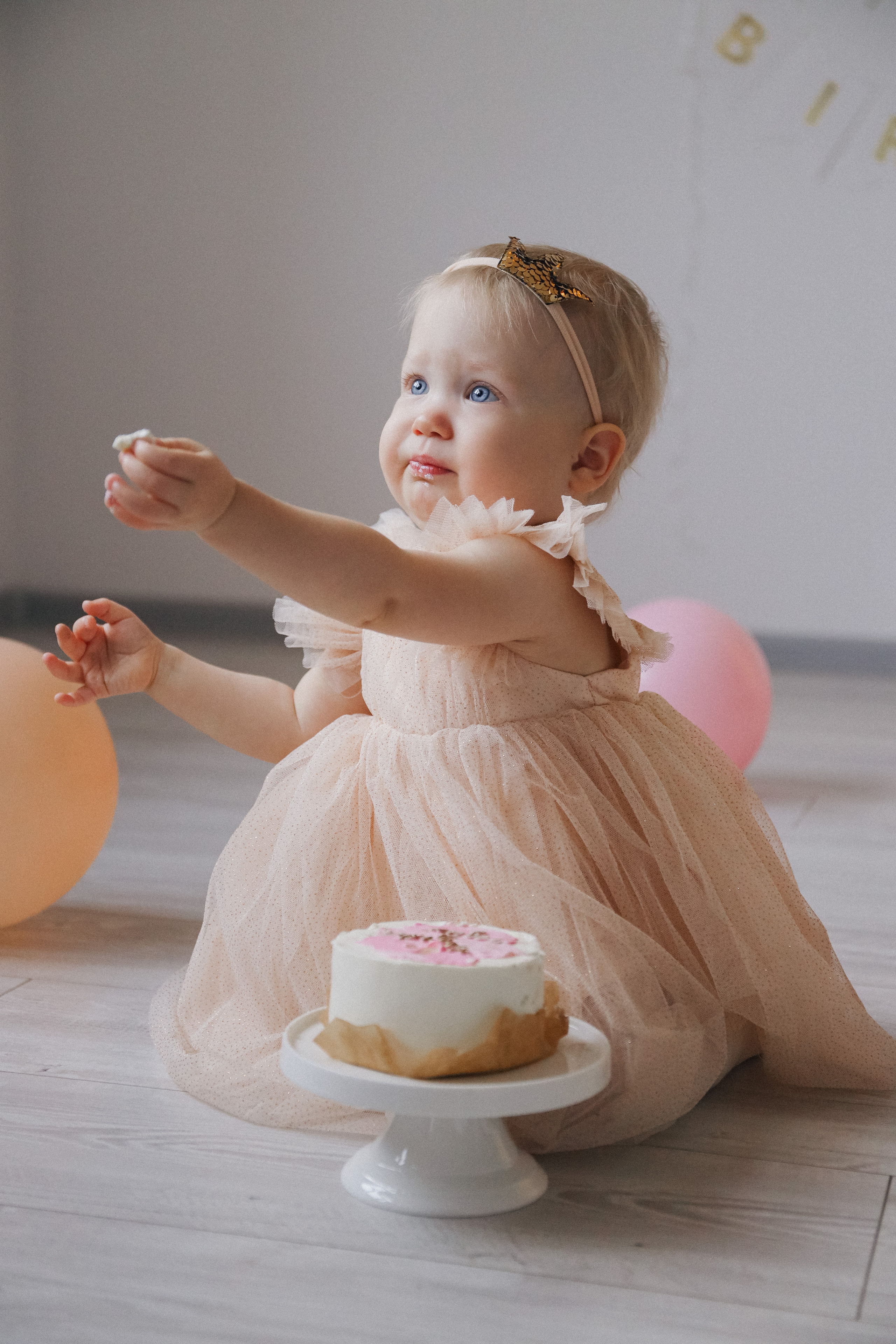 Марьяна. 1 годик. Фотограф на роды в Санкт-Петербурге, семейный, нью-борн Алиса Хрекова