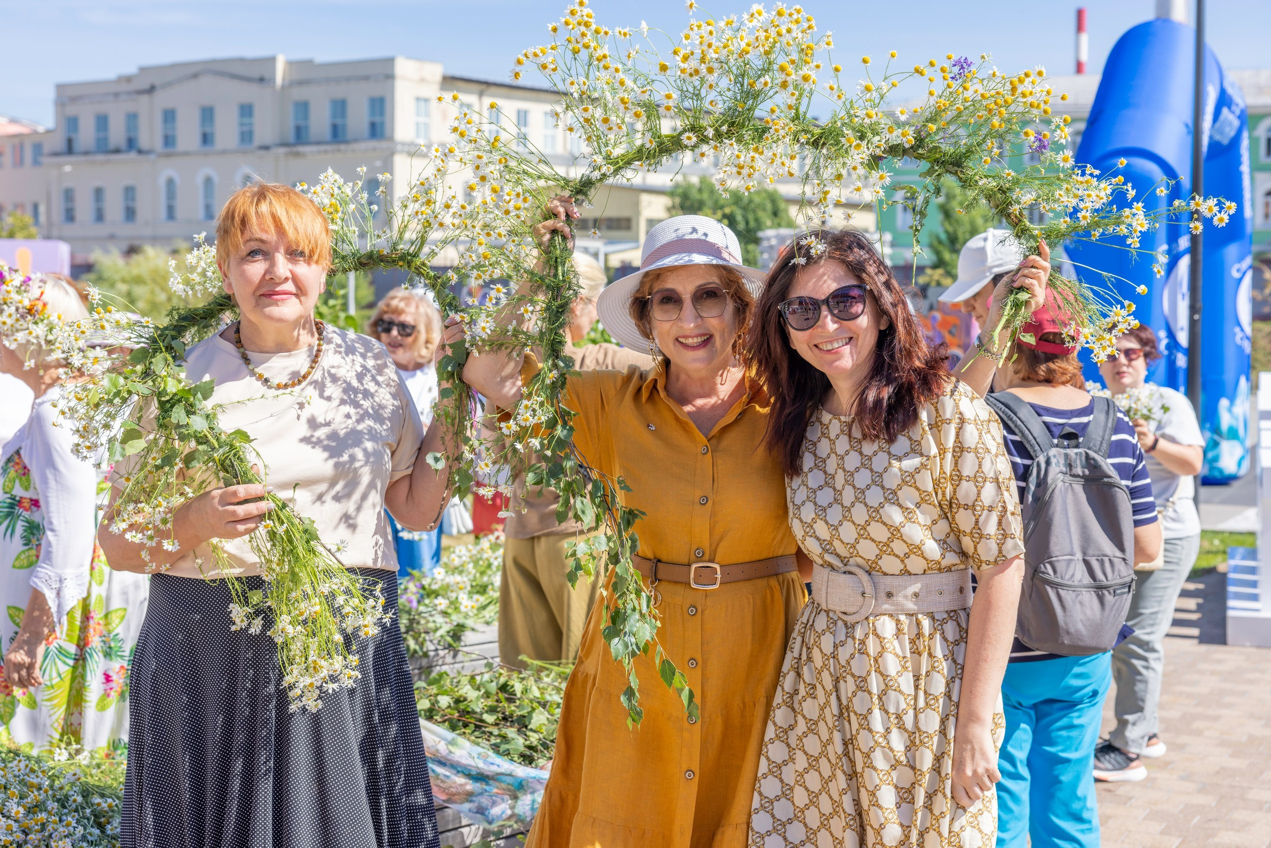 Фестиваль «Ромашковый хоровод». Северная ходьба. Фотограф в Туле Крупский АнДРей. Фотостудия «КАДР71» в Туле