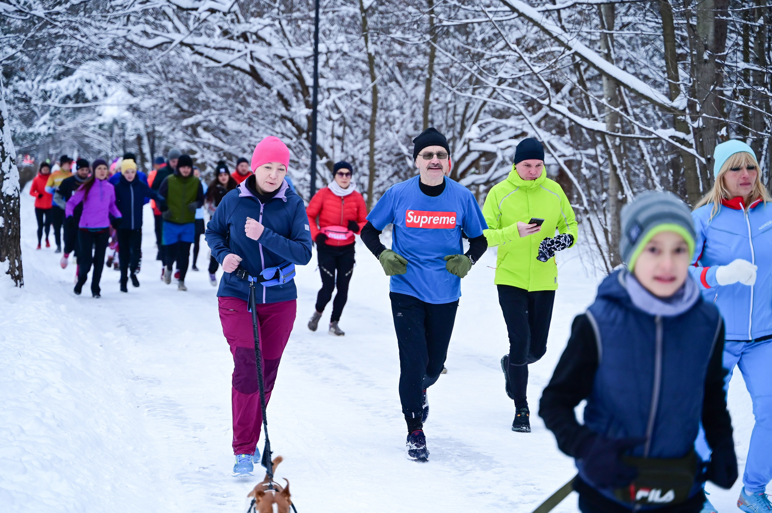 Sat9am5km Кузьминки (25.11.23). Фотограф | Ирина Гамзинова | Москва