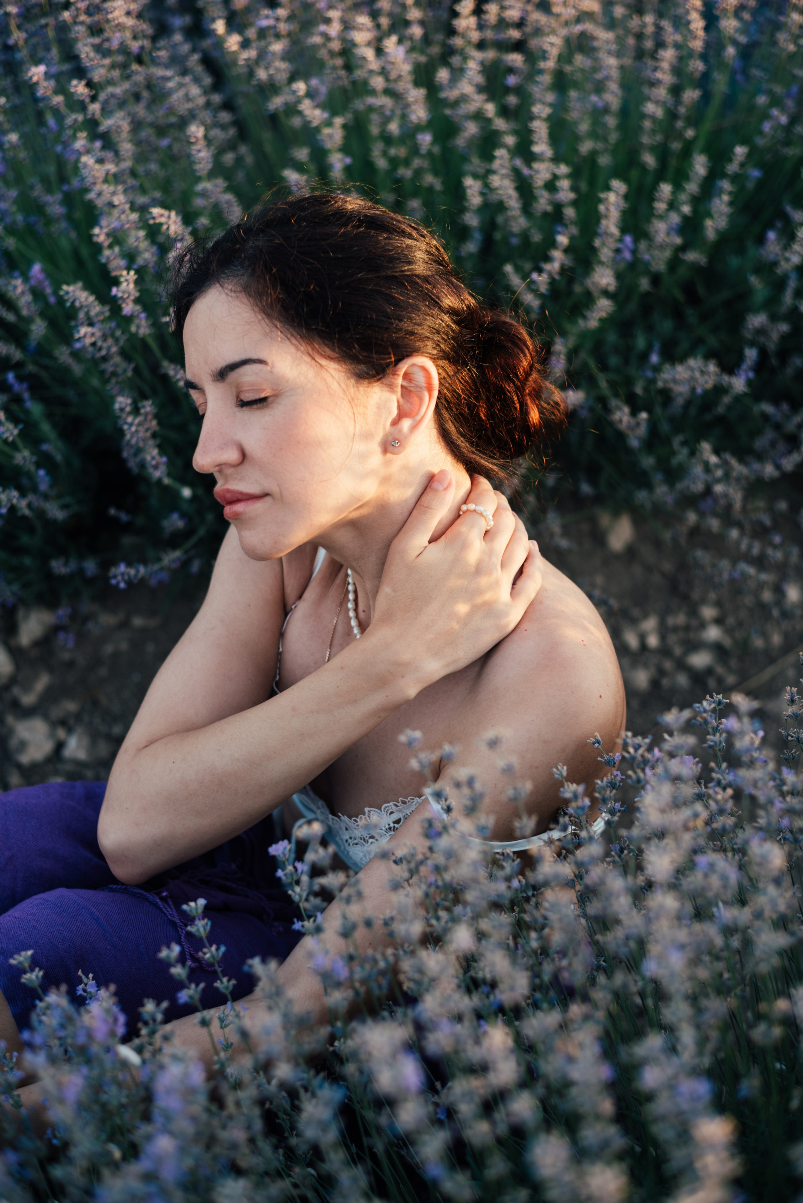 Женский портрет на природе