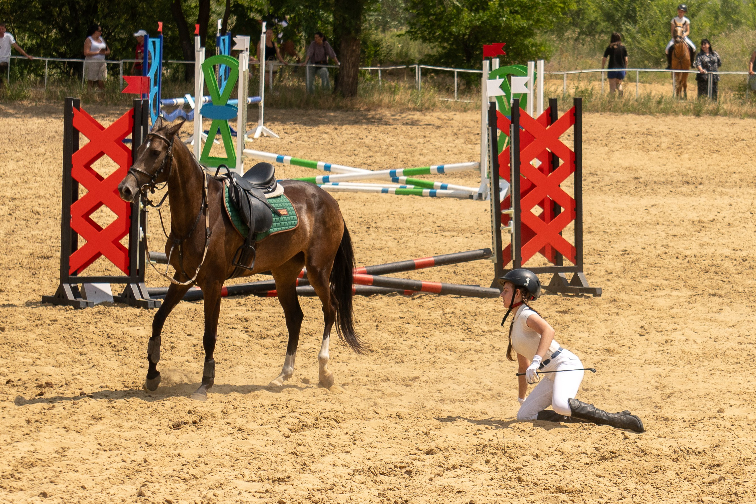 Соревнования по конкуру, Луганск. Фотограф в РФ и ЛНР Юлия Федосеева
