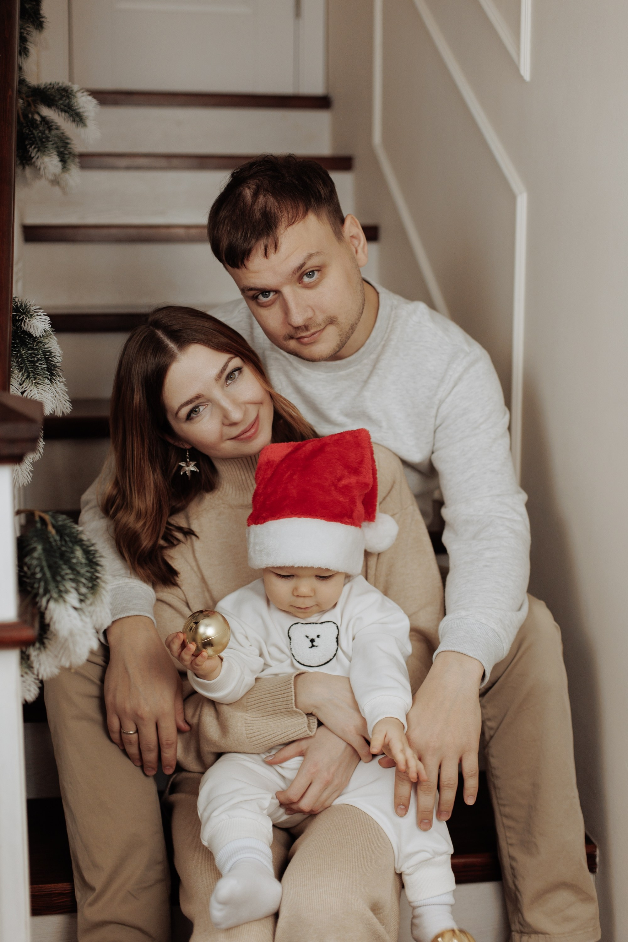 Семейная фотосессия «студия». Свадебный фотограф