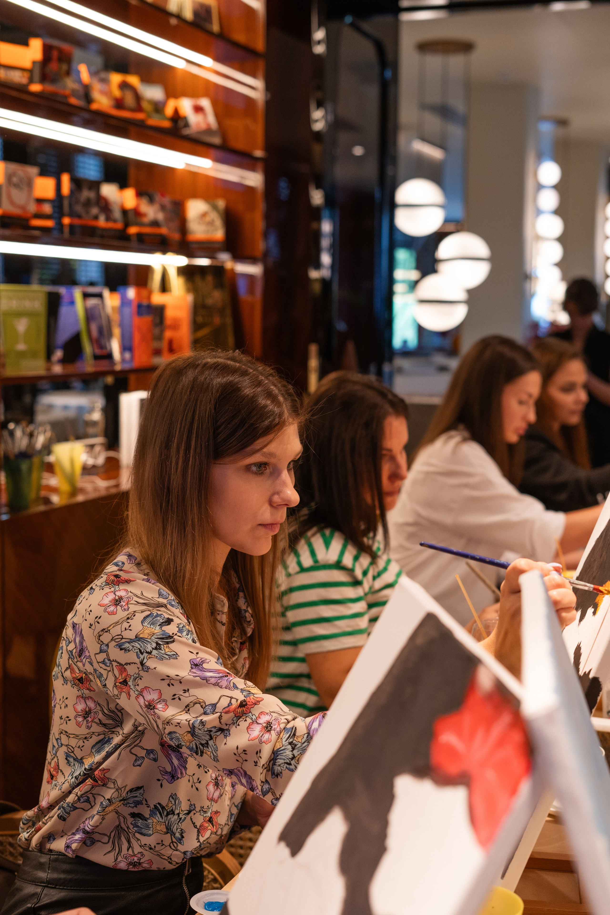 Корпоратив Teach Me Art 3. Портретный фотограф в Москве и Санкт-Петербурге Арина Чех