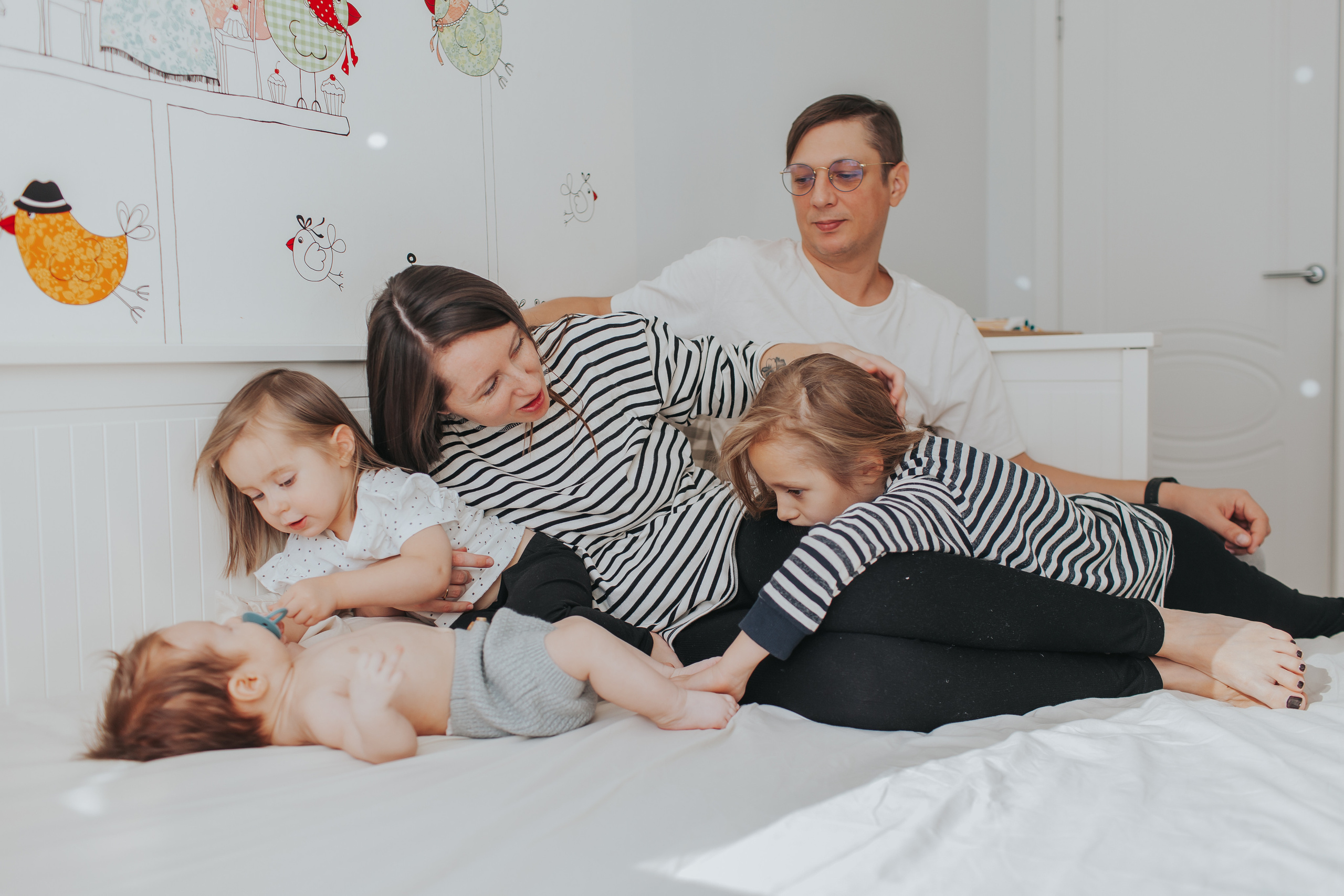 Семейная фотосессия дома. Семейный фотограф в Москве Наталья Чуб, заказать Фотокнигу