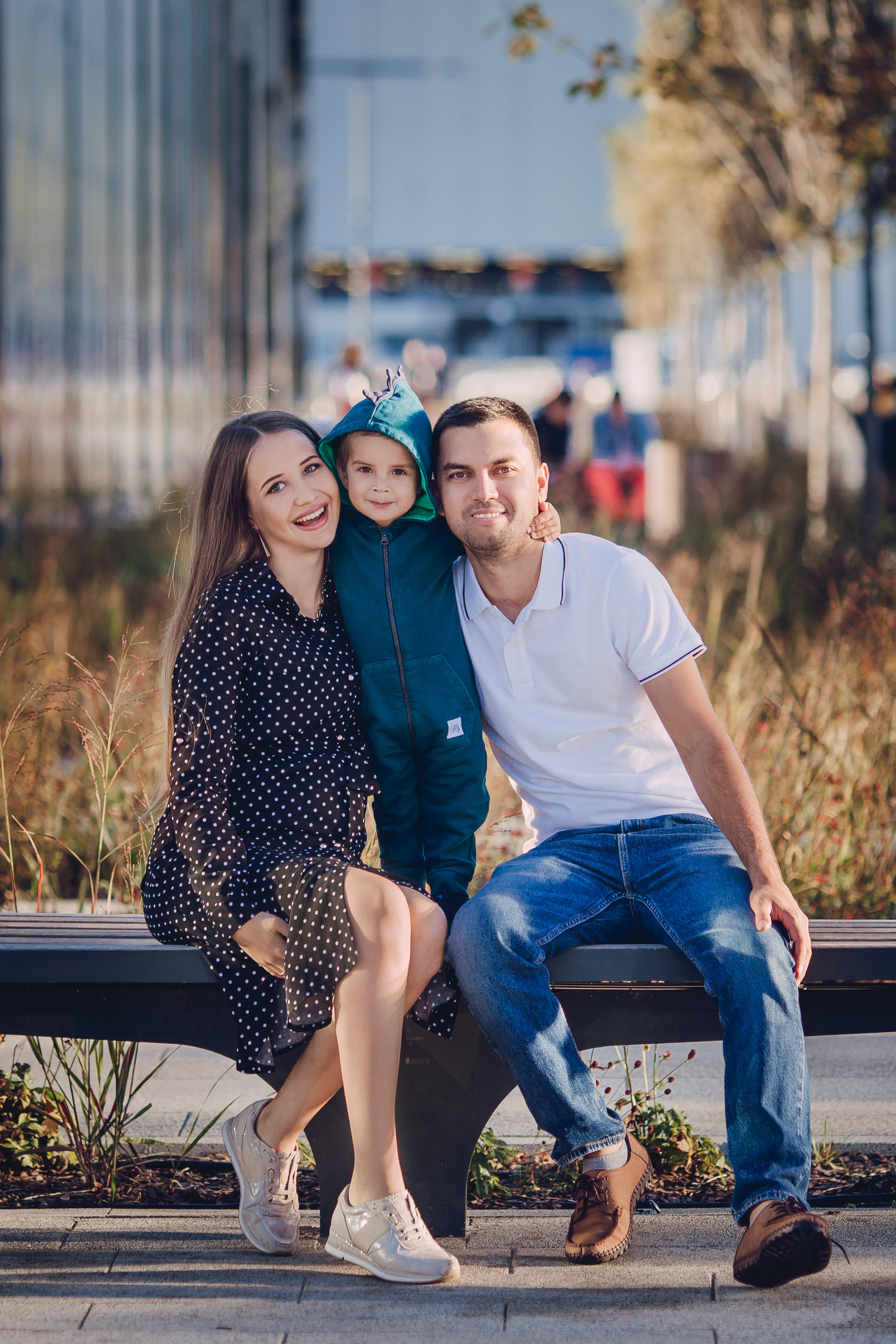 Семейная фотосессия в парке. Семейный фотограф в Москве Наталья Чуб, заказать Фотокнигу