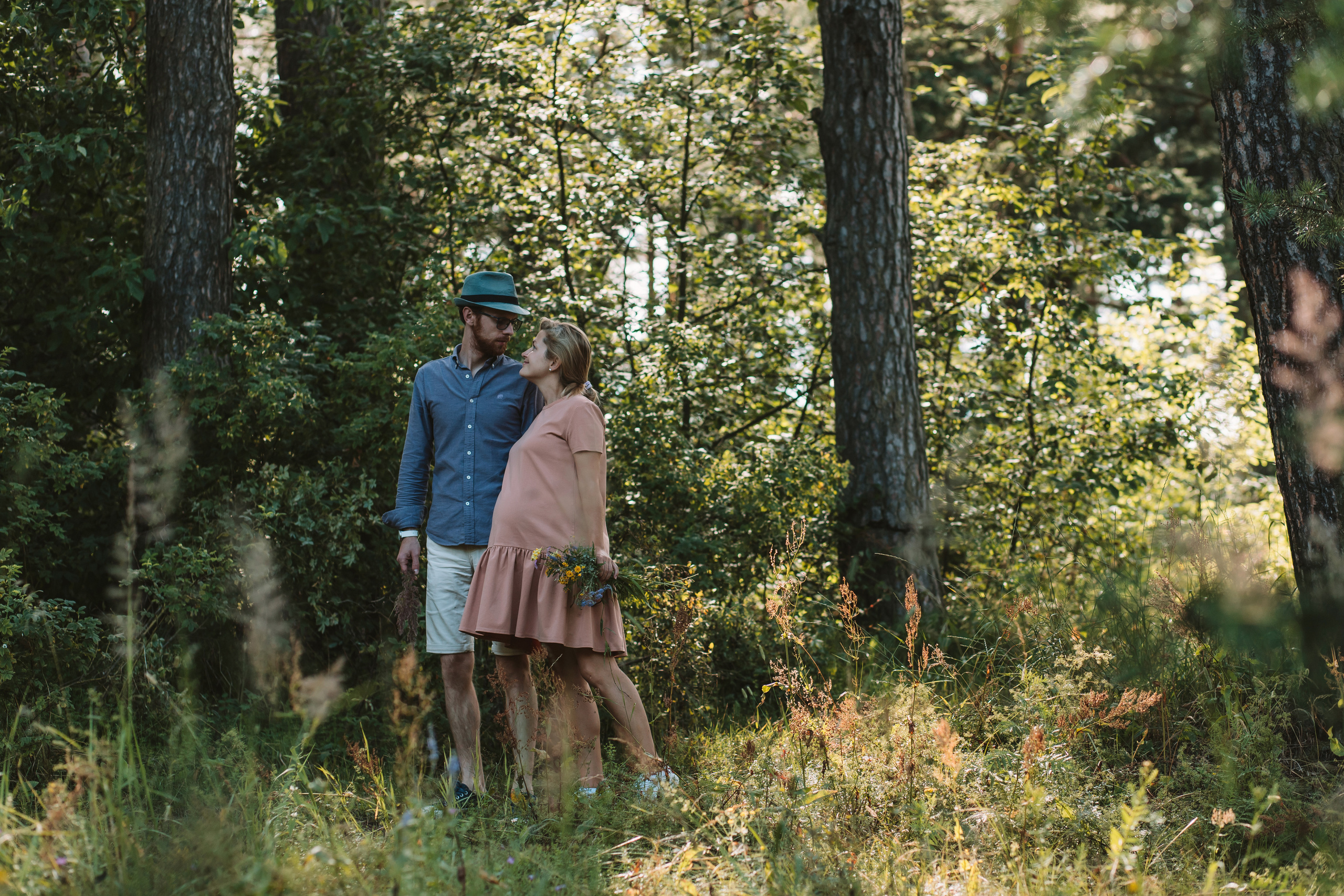 Съемка семейной пары с собакой. Семейный фотограф в Москве Наталья Чуб, заказать Фотокнигу