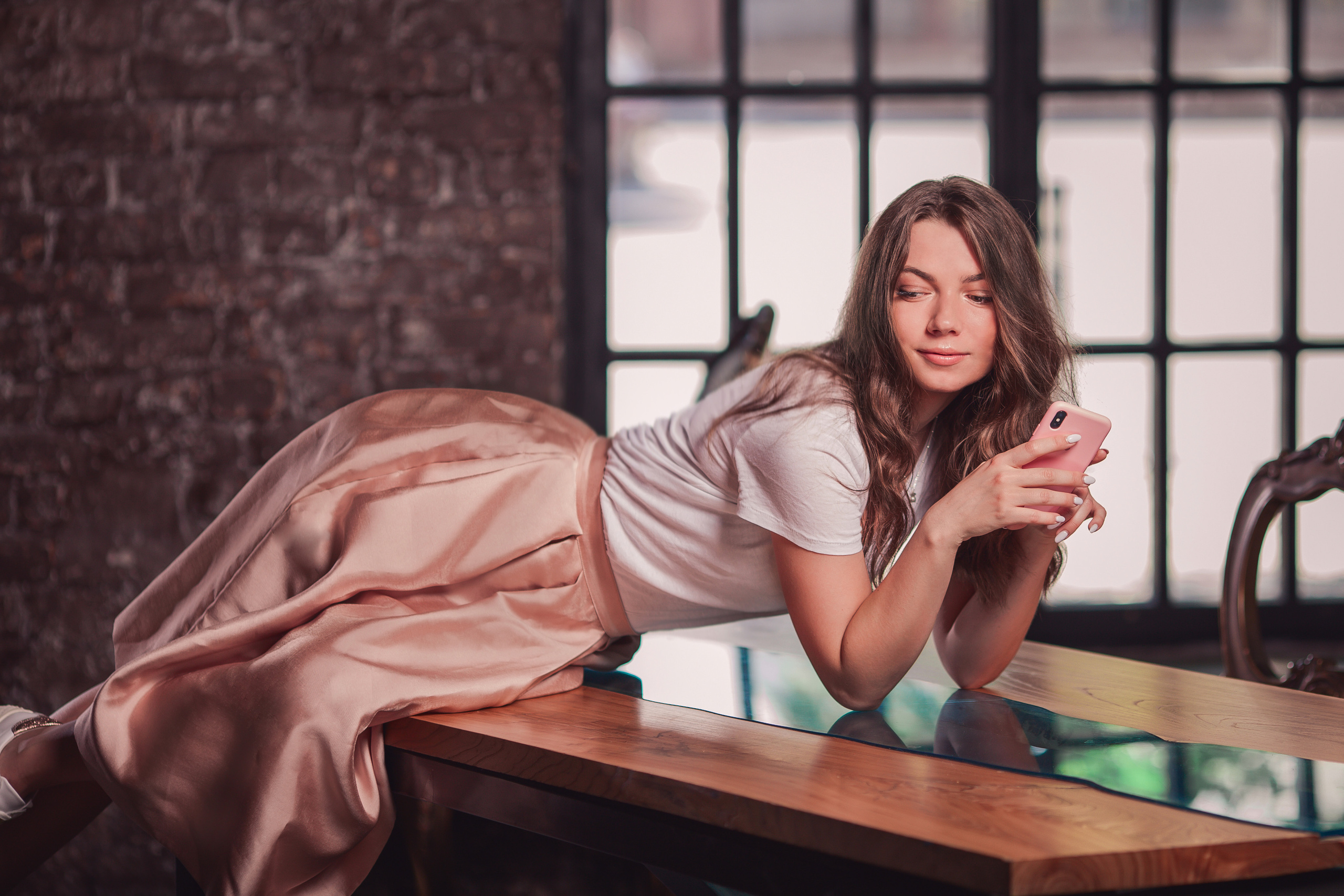 Фотосессия визажиста в студии