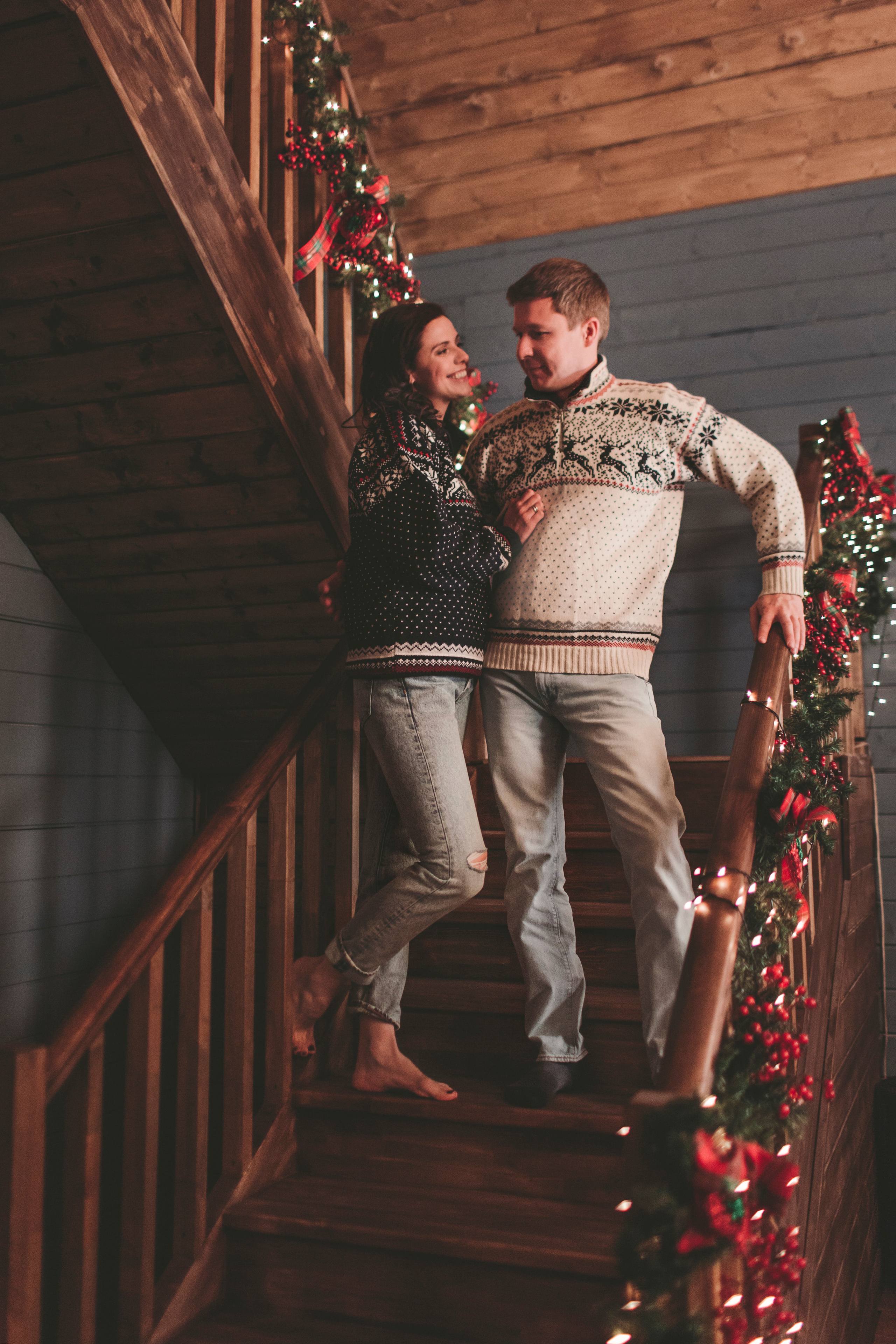 Новогодняя фотосессия в Шале, студия Мимика. Семейный фотограф в Москве Наталья Чуб, заказать Фотокнигу