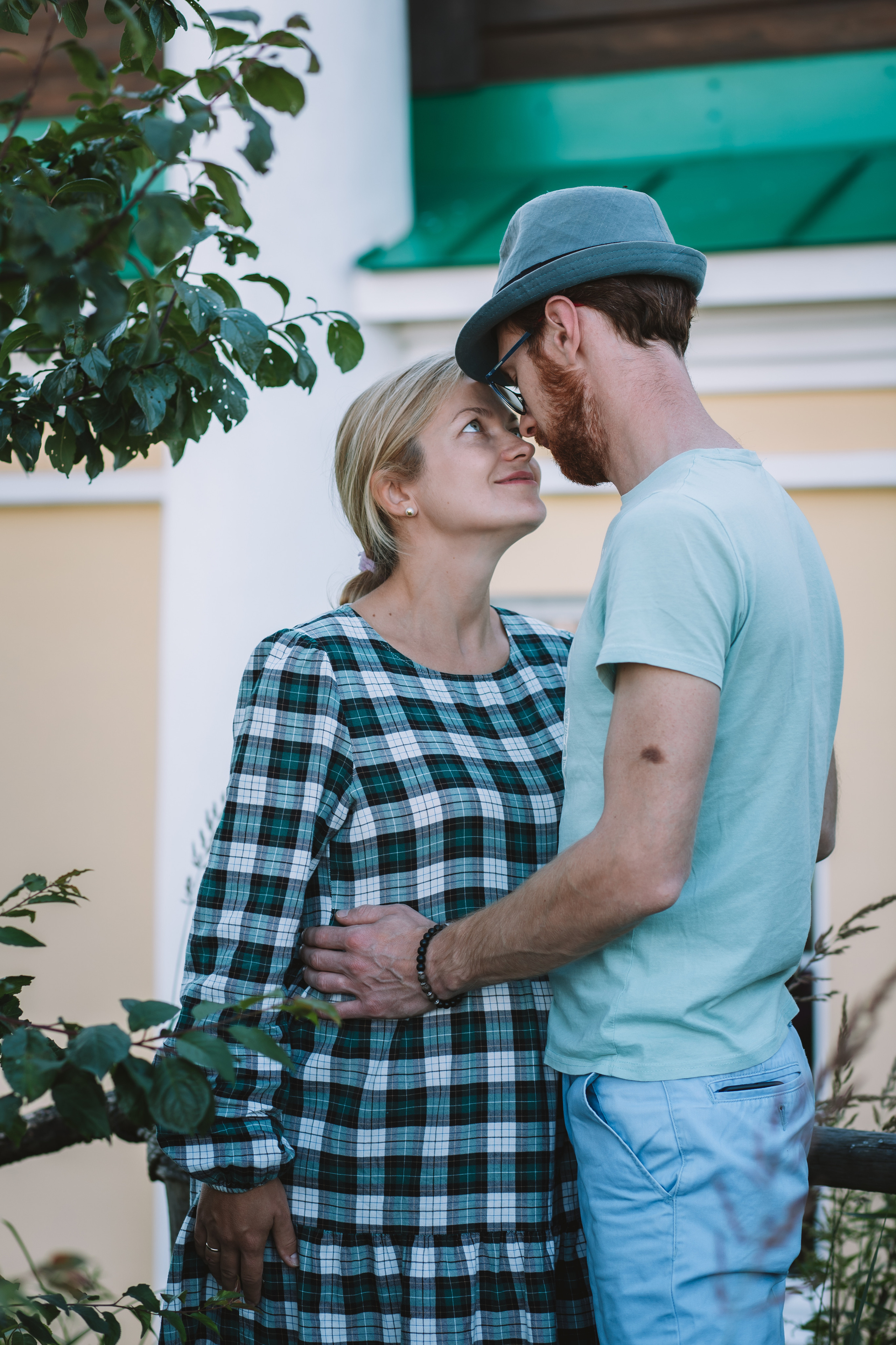 Съемка семейной пары с собакой. Семейный фотограф в Москве Наталья Чуб, заказать Фотокнигу