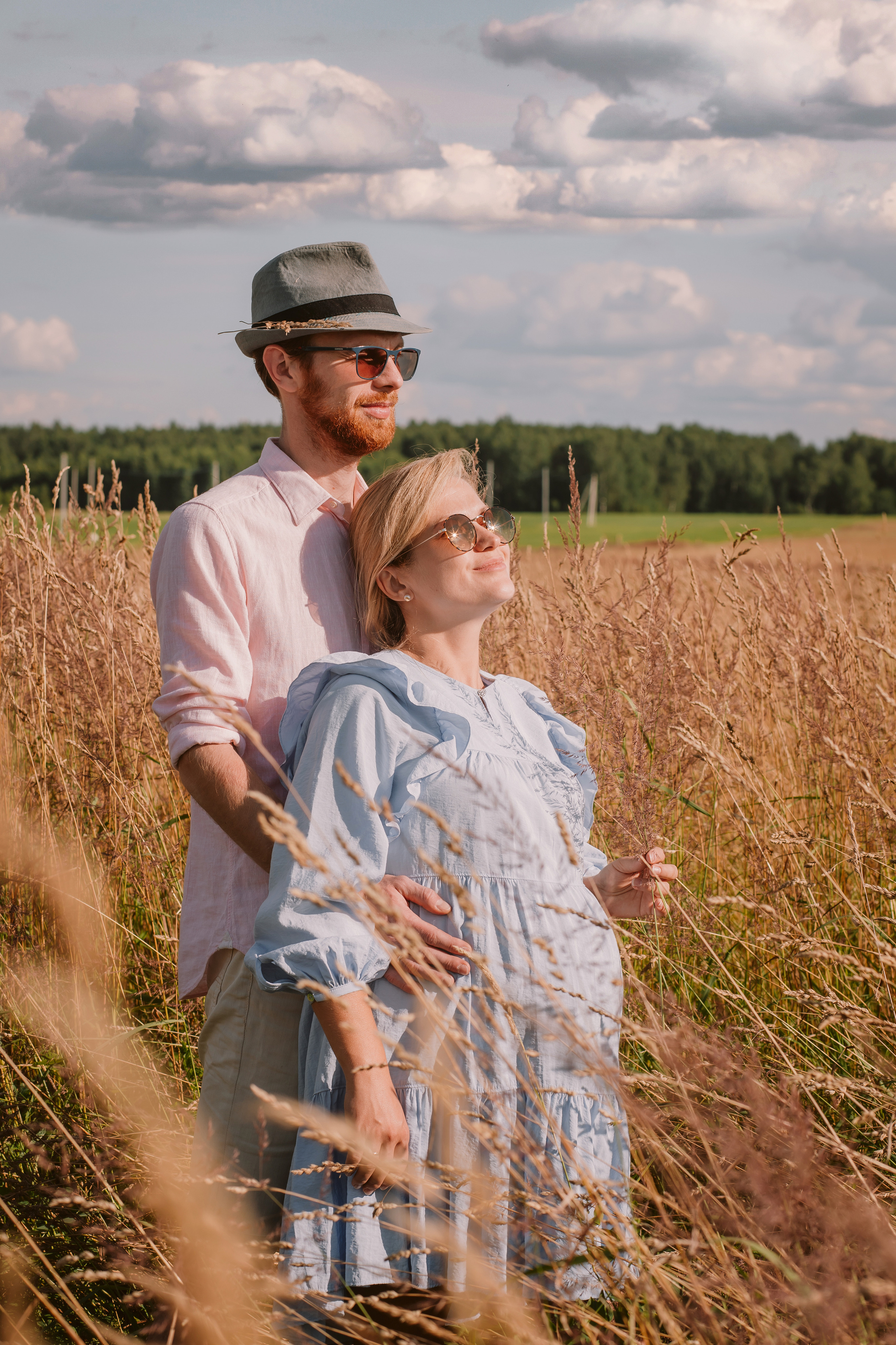 Съемка семейной пары с собакой. Семейный фотограф в Москве Наталья Чуб, заказать Фотокнигу