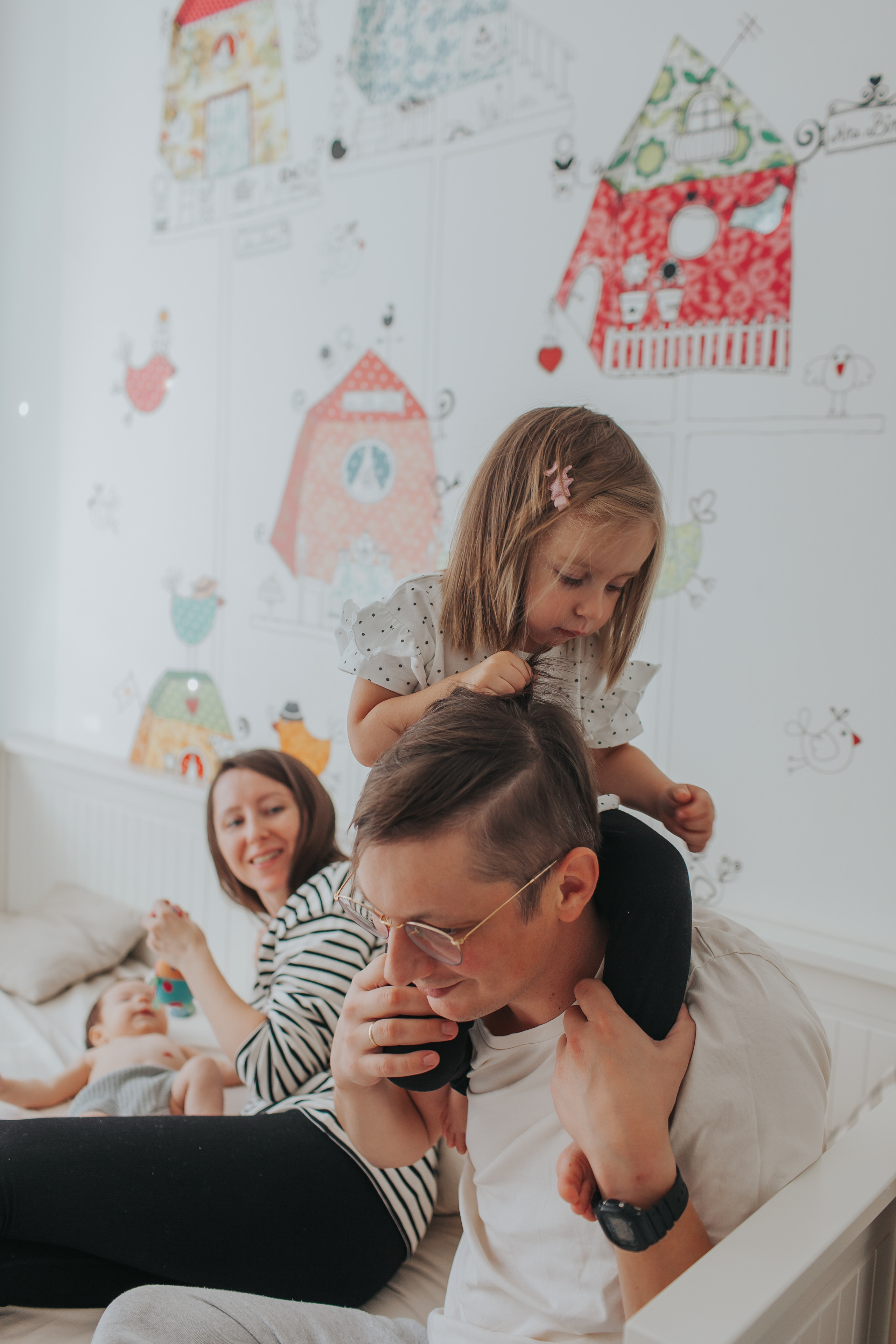 Семейная фотосессия дома. Семейный фотограф в Москве Наталья Чуб, заказать Фотокнигу