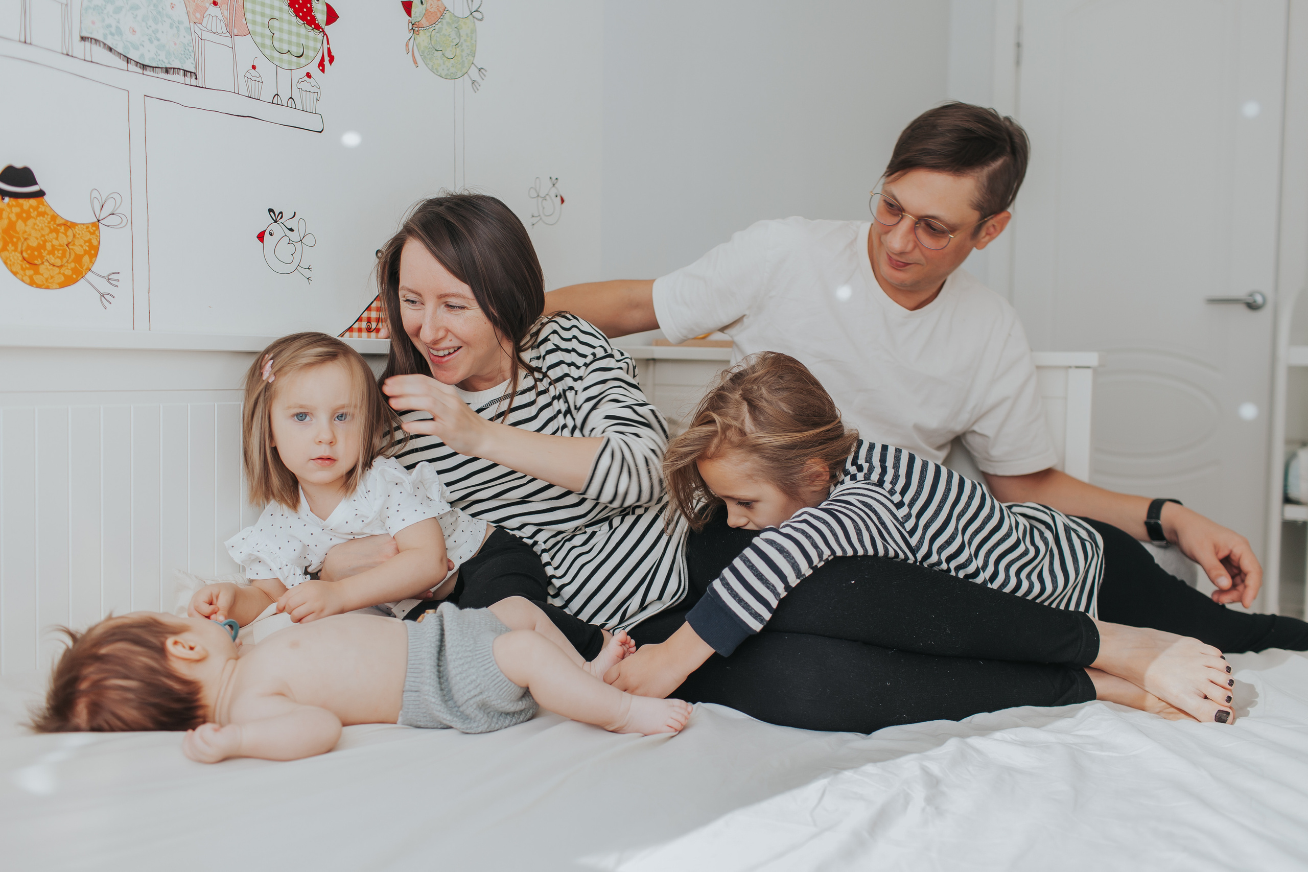 Семейная фотосессия дома. Семейный фотограф в Москве Наталья Чуб, заказать Фотокнигу