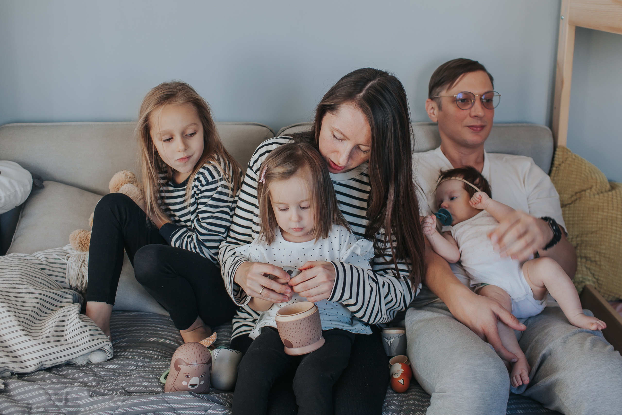 Семейная фотосессия дома. Семейный фотограф в Москве Наталья Чуб, заказать Фотокнигу