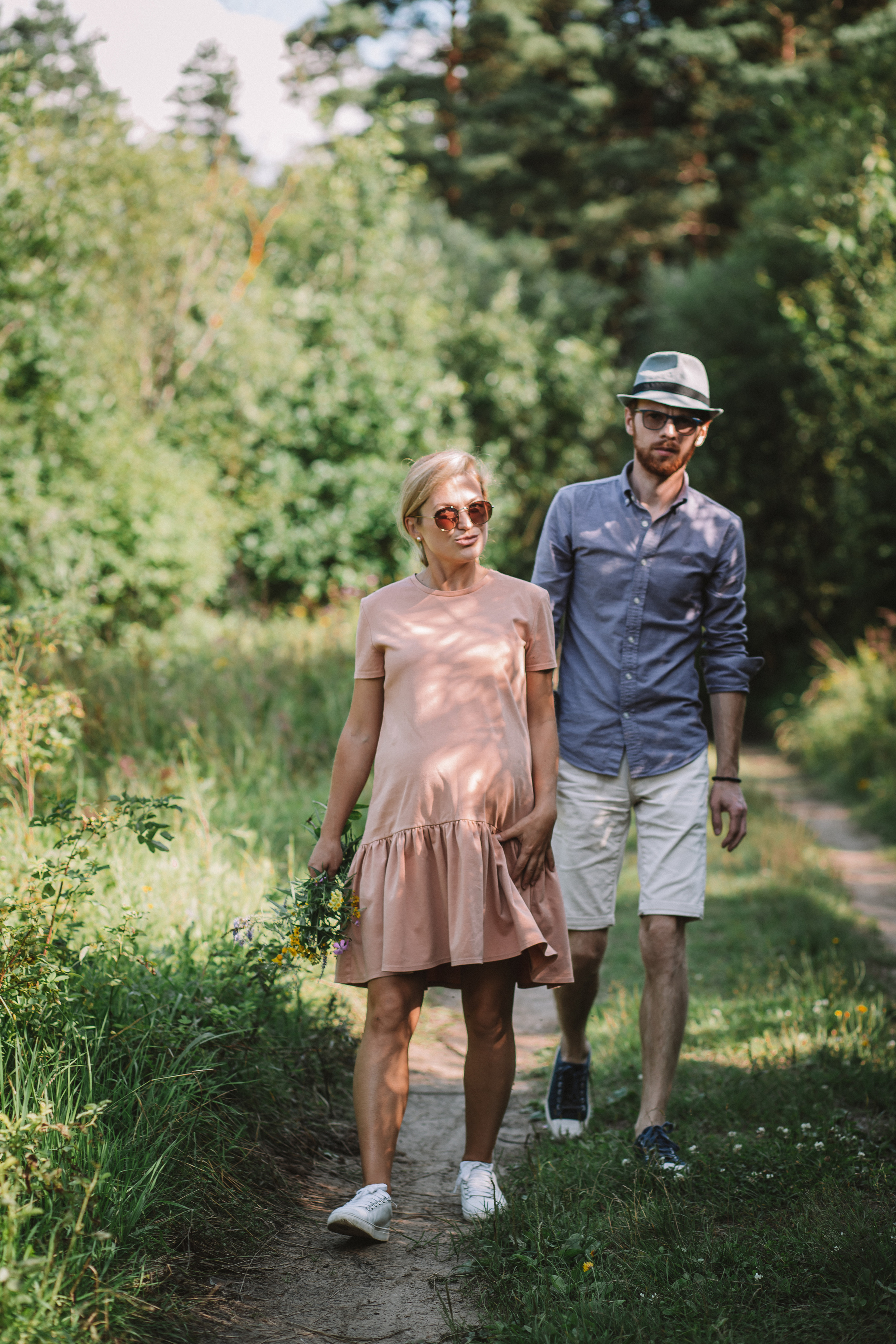 Съемка семейной пары с собакой. Семейный фотограф в Москве Наталья Чуб, заказать Фотокнигу