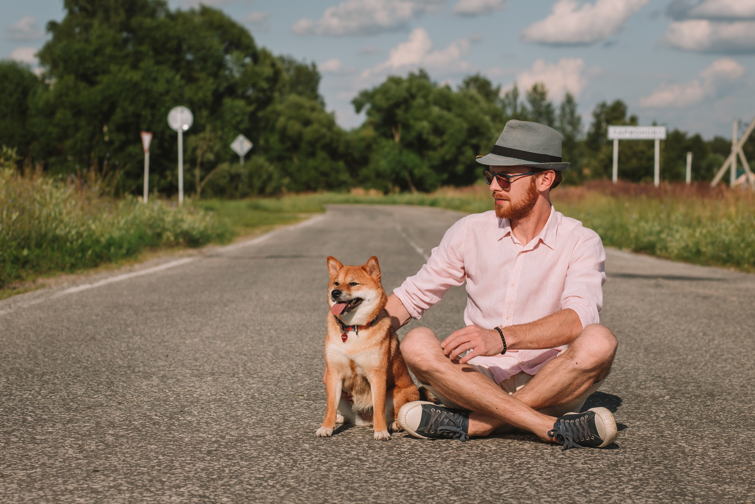 Съемка семейной пары с собакой. Семейный фотограф в Москве Наталья Чуб, заказать Фотокнигу