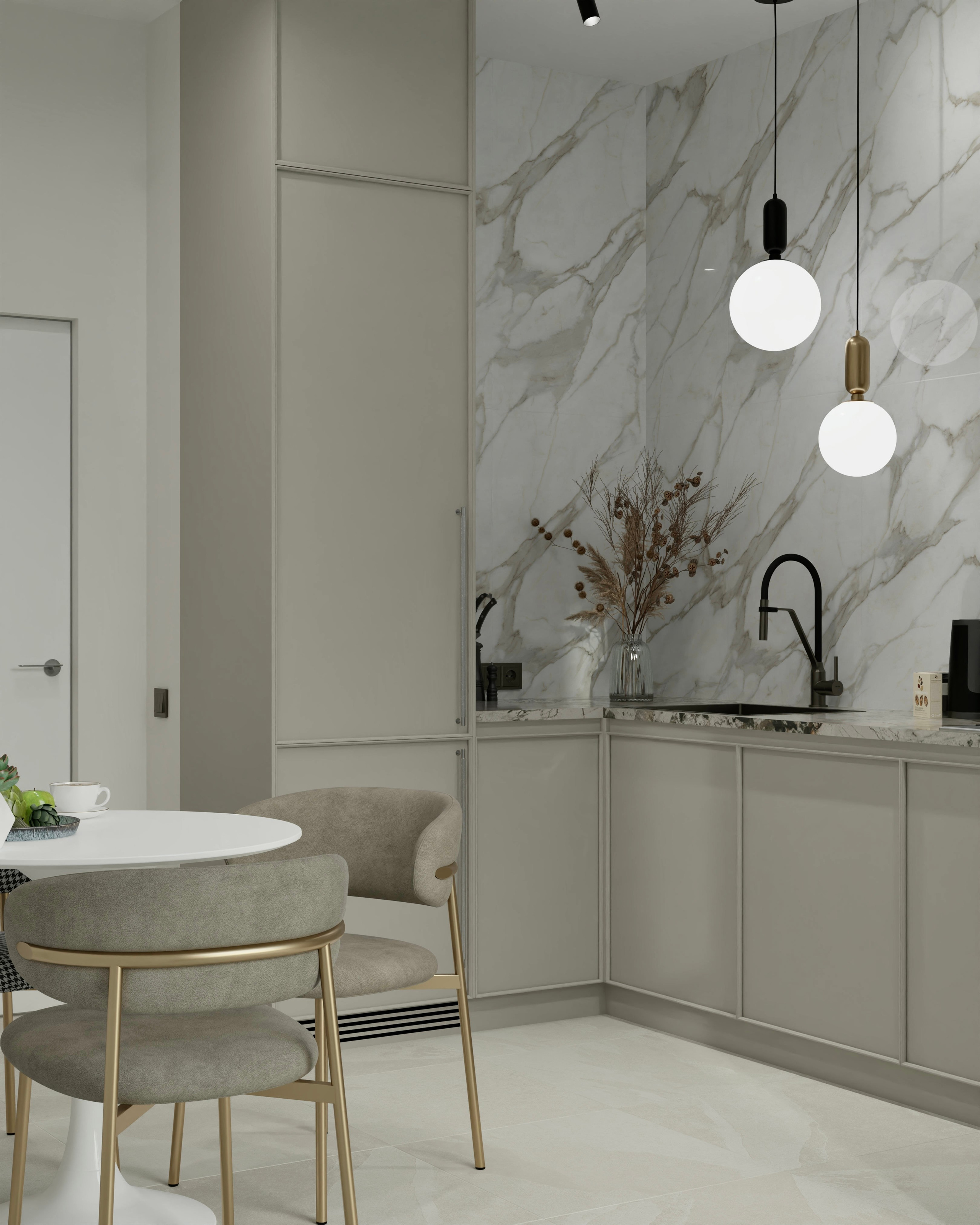 Однокомнатная квартира — 38 м². DMDesign — студия дизайна интерьеров