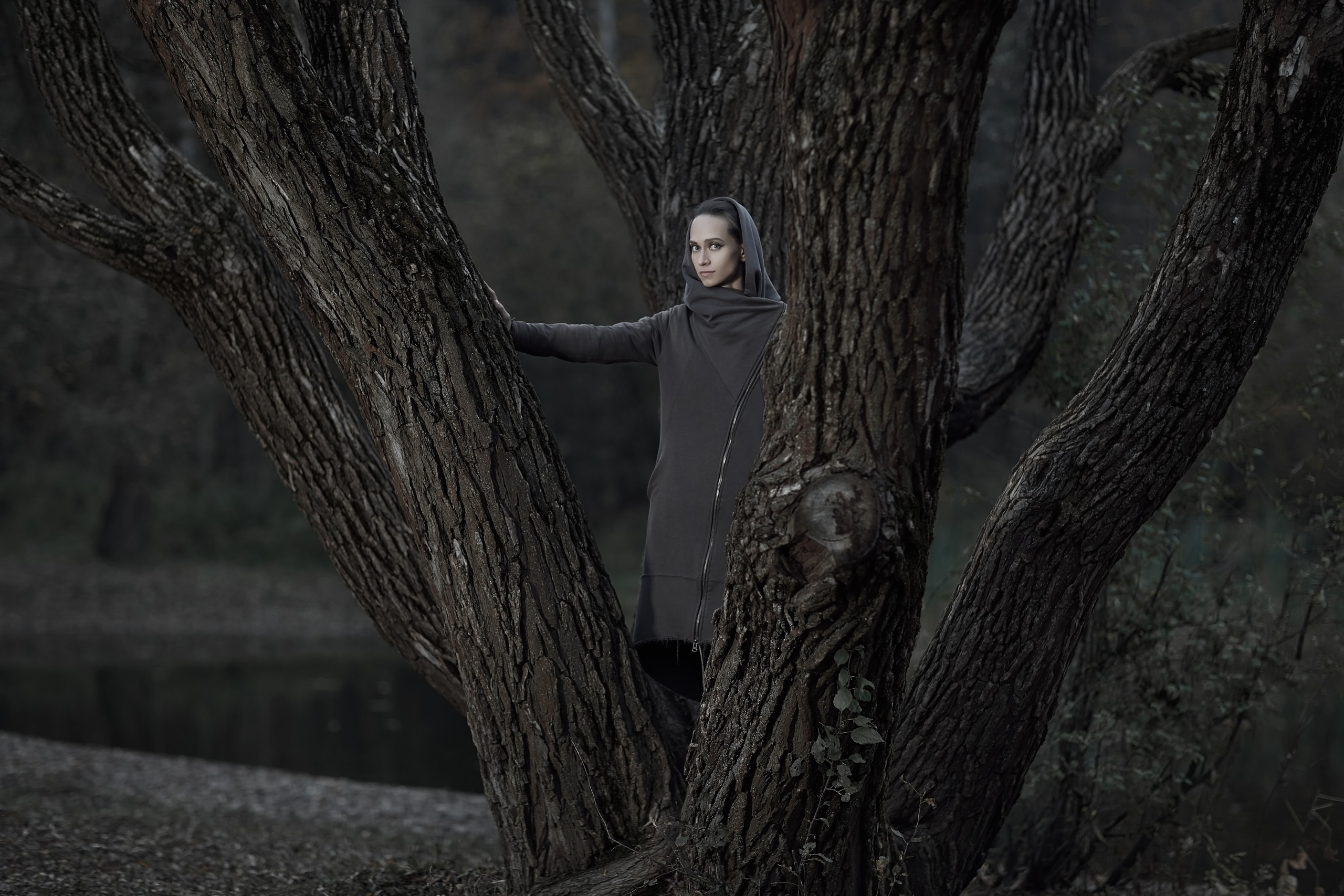 Съемки на улице со студийным светом. Олег Дмитриев