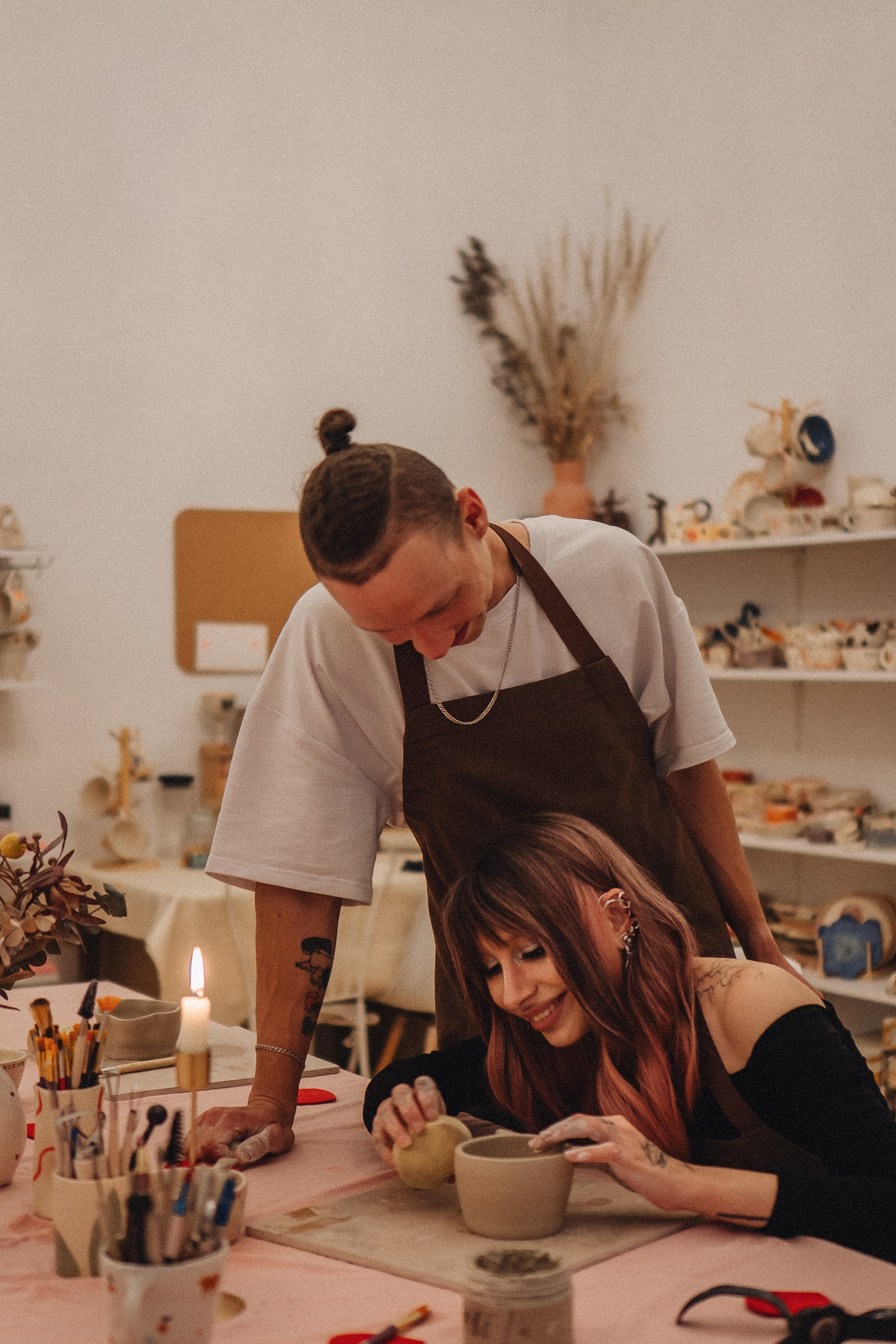 СВИДАНИЕ В ГОНЧАРНОЙ МАСТЕРСКОЙ. Профессиональный фотограф, Санкт-Петербург — Виктория Богомолова