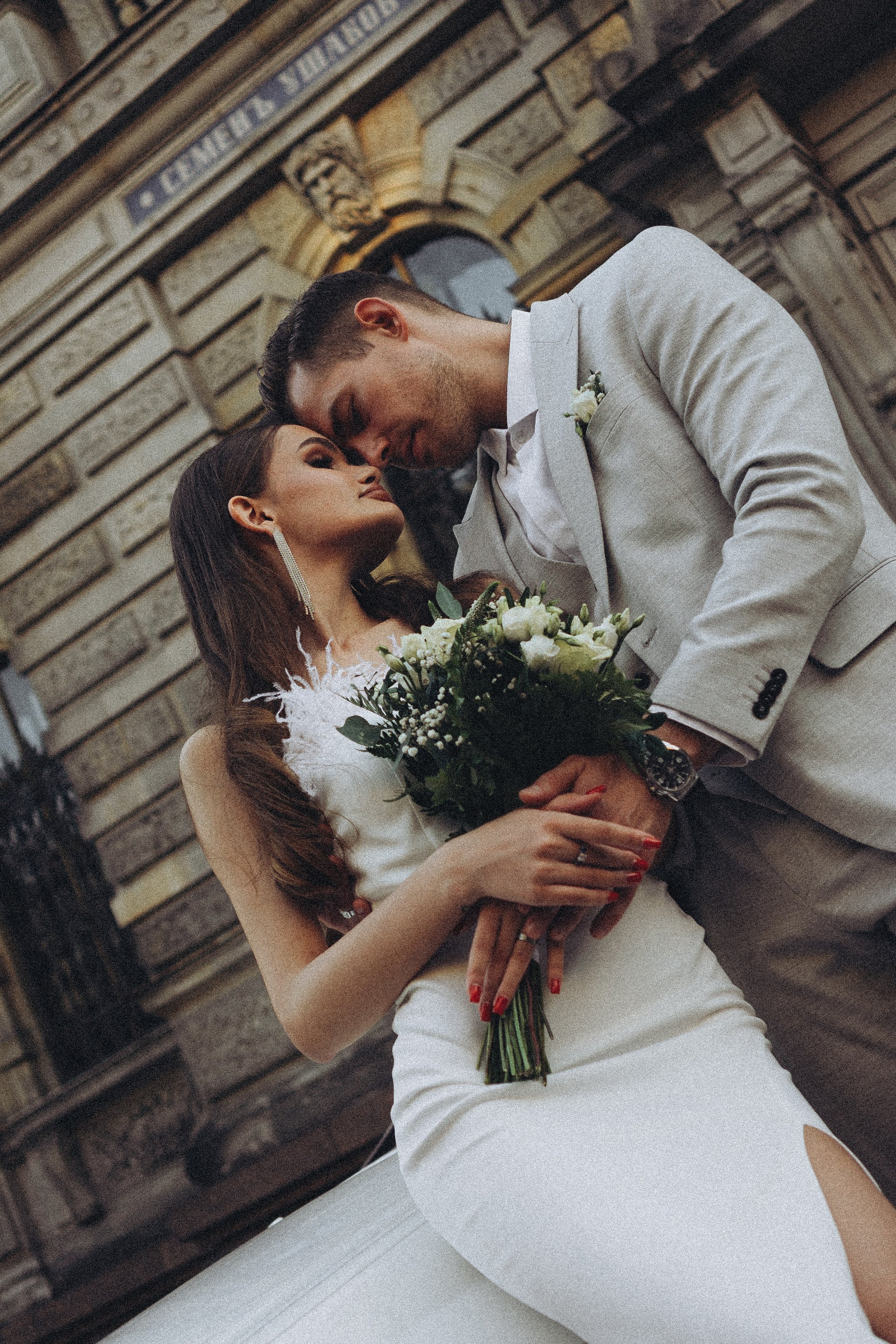 Свадебная сьемка у академии Штиглица. Профессиональный фотограф, Санкт-Петербург — Виктория Богомолова