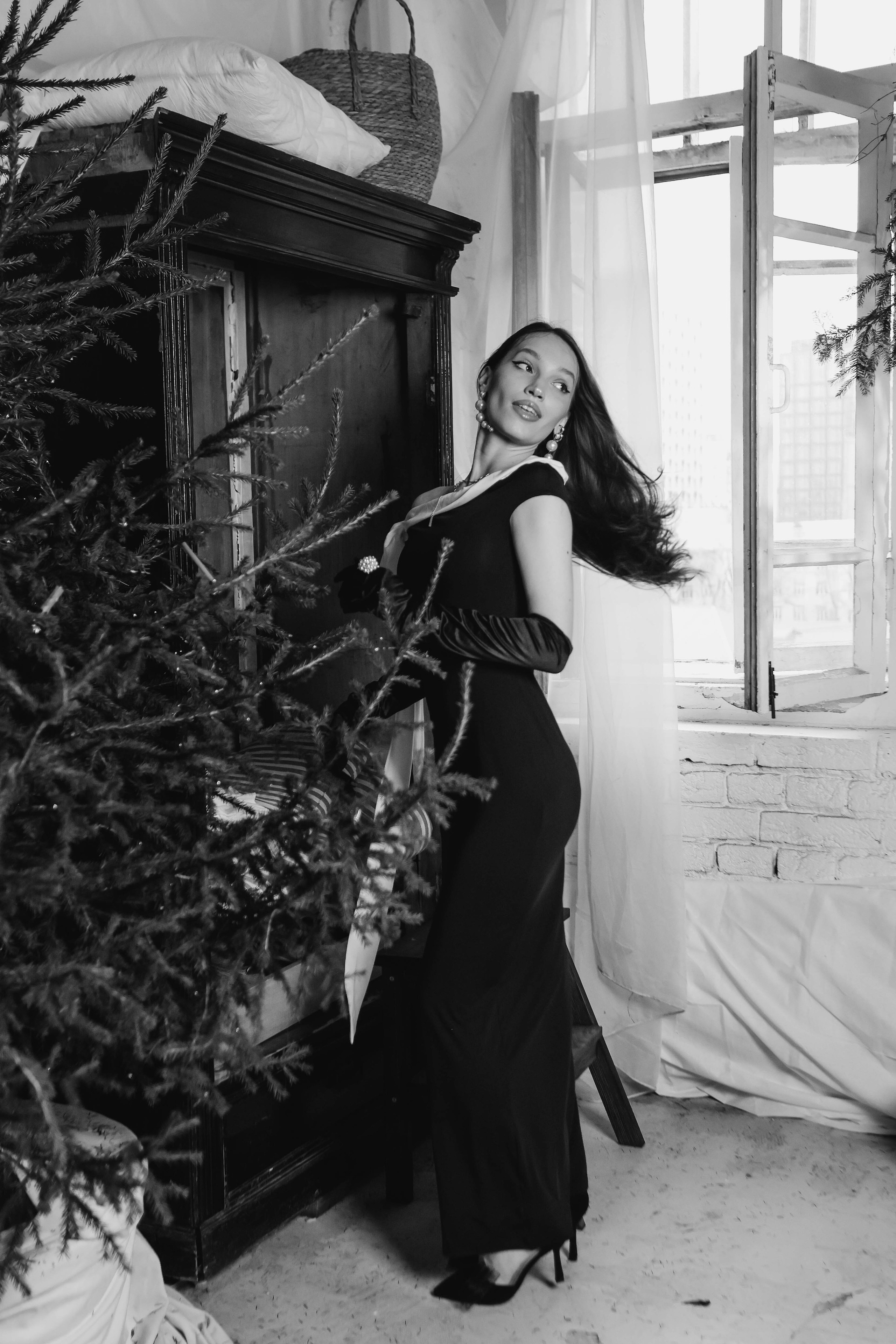 Женская Новогодняя фотосессия. Свадебный и семейный фотограф в Москве Анастасия. Помогу вам быть собой и создам теплые, живые фотографии. Семейный фотограф в Дмитрове